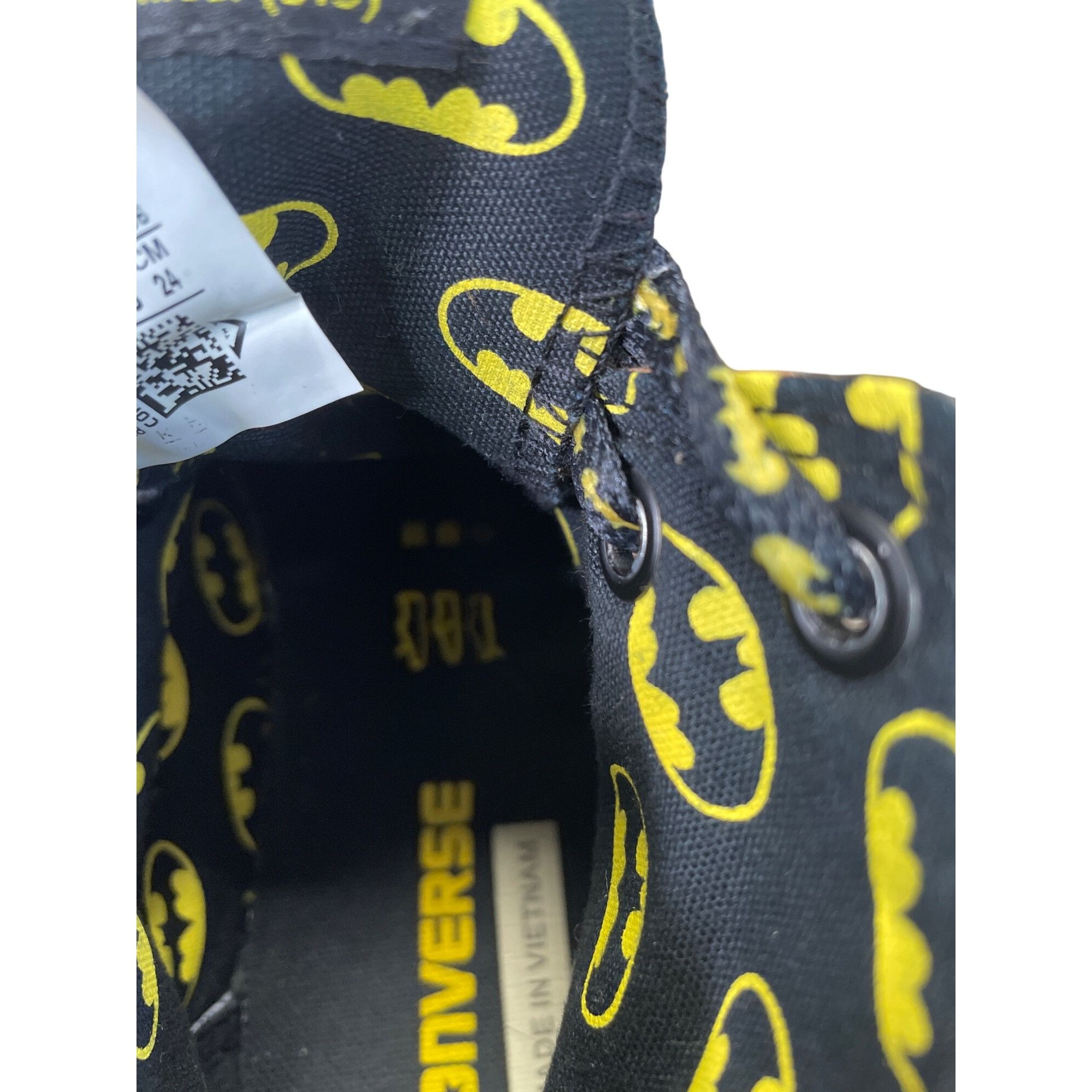Converse Converse Batman High-Top womans leather canvas sneakers Size Size US 7 / IT 37 - 15 Thumbnail