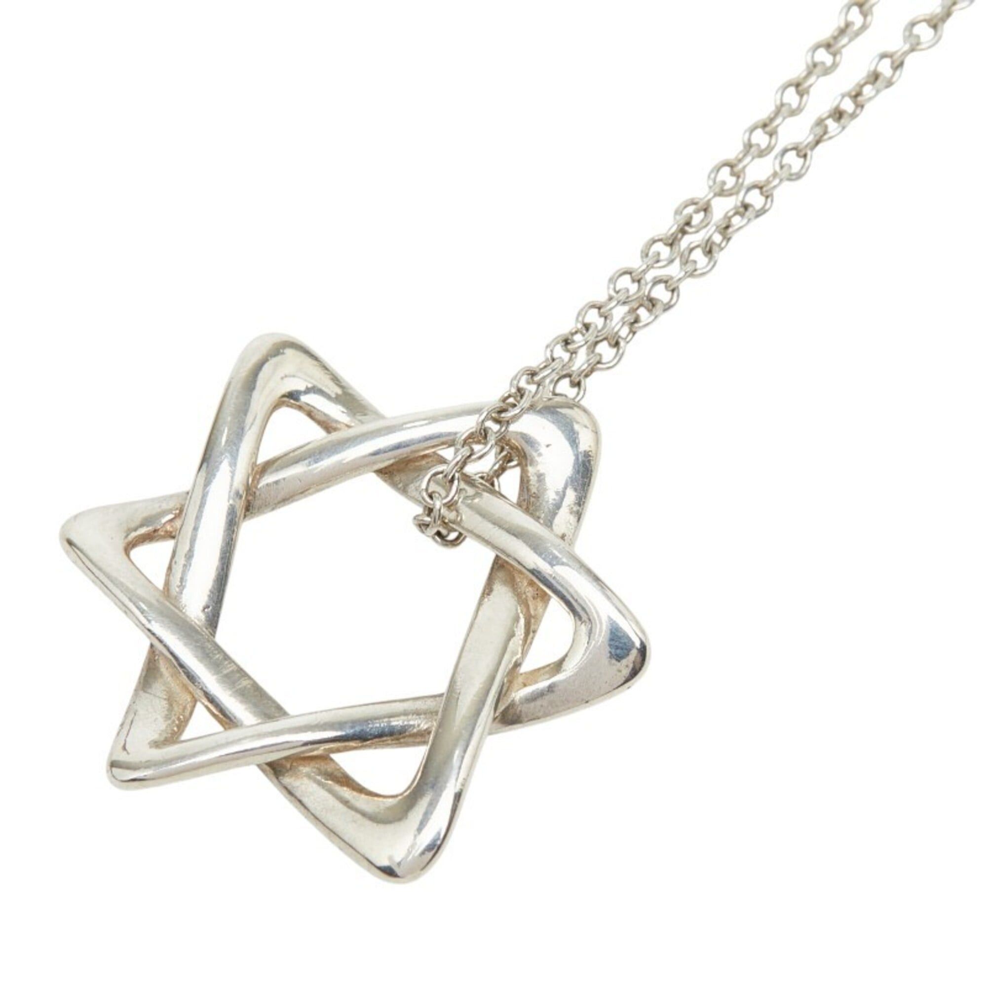 Tiffany & Co. Tiffany & Co. Star of David Necklace, SV925 Silver, Women's. Size ONE SIZE - 1 Thumbnail