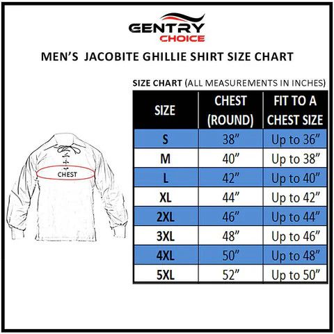 Other Navy Blue Jacobite Ghillie Shirt For Men Size US S / EU 44-46 / 1 - 6 Thumbnail