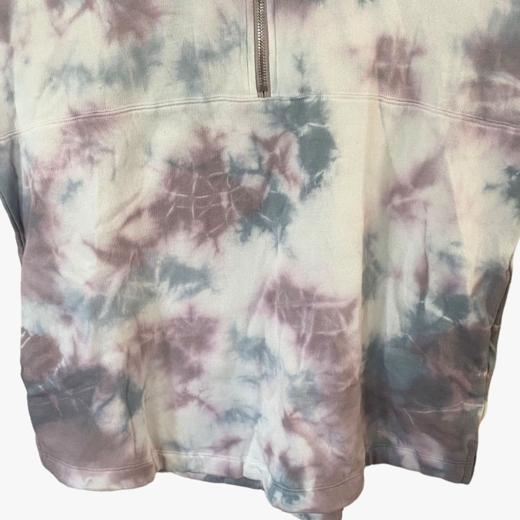 Victoria's Secret Victoria's Secret PINK Sweatshirt Varsity Half-Zip Tie Dye Womens Small Pullover Sweatshirt Size S / US 4 / IT 40 - 6 Thumbnail