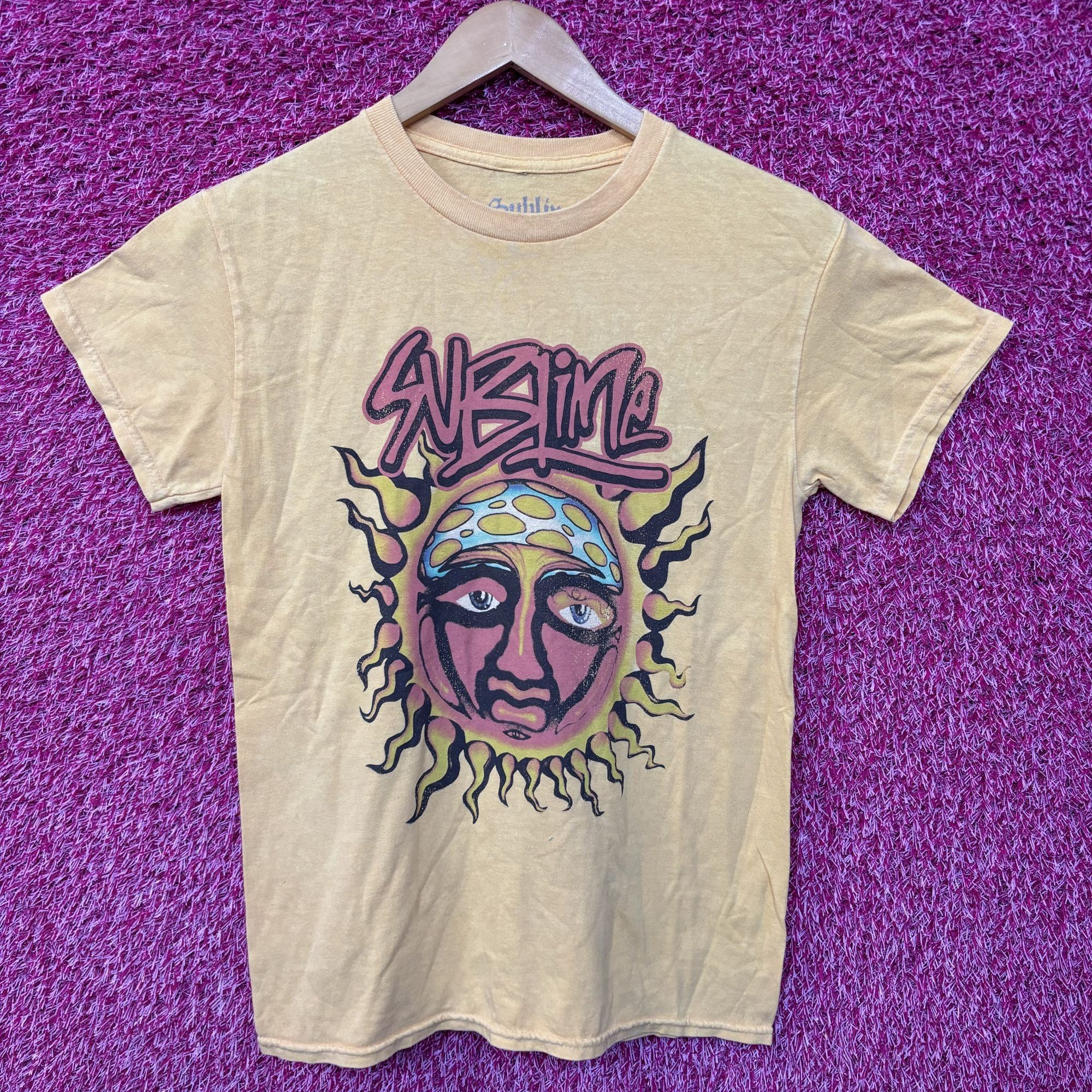 Band Tees × Sublime Sublime 40 Oz to Freedom Monochrome yellow Rock Tee size sma Size US S / EU 44-46 / 1 - 1 Thumbnail