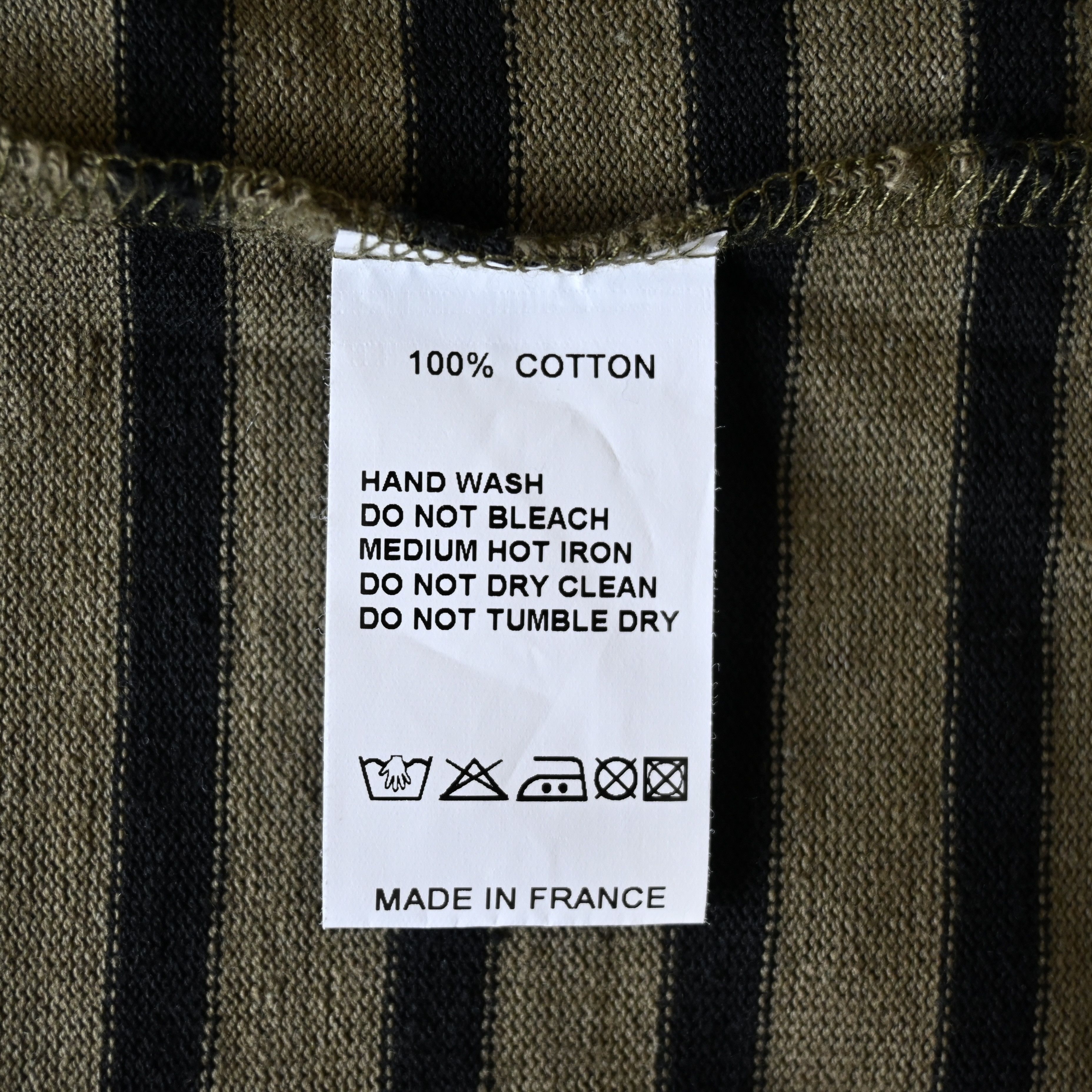 Orcival Orcival heavyweight breton basque shirt, mock neck, size 1 Size S / US 4 / IT 40 - 9 Thumbnail