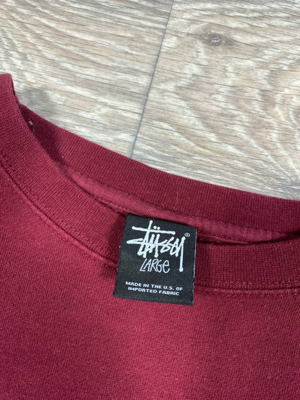 Stussy Vintage Y2K Stussy Sweatshirt Crewneck Big Logo Size US L / EU 52-54 / 3 - 8 Thumbnail