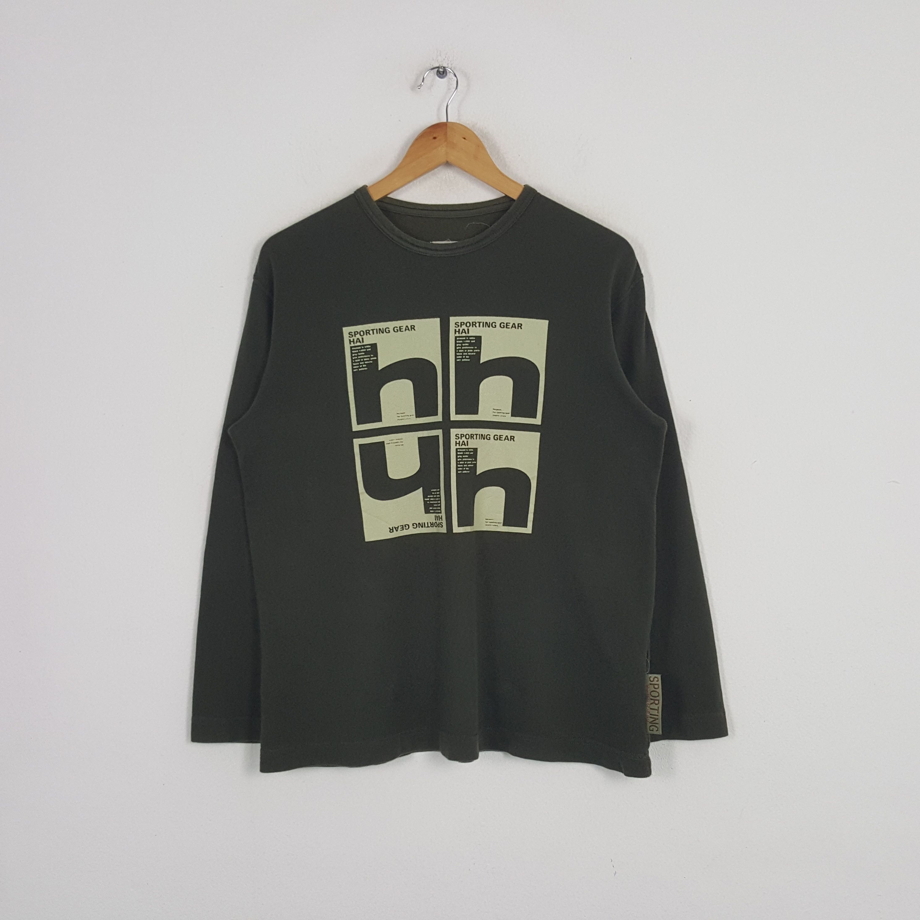 Hai Sporting Gear × Issey Miyake × Vintage Vintage Hai Sporting Gear by Issey Miyake Japan Brand Tshirt Size US L / EU 52-54 / 3 - 1 Thumbnail