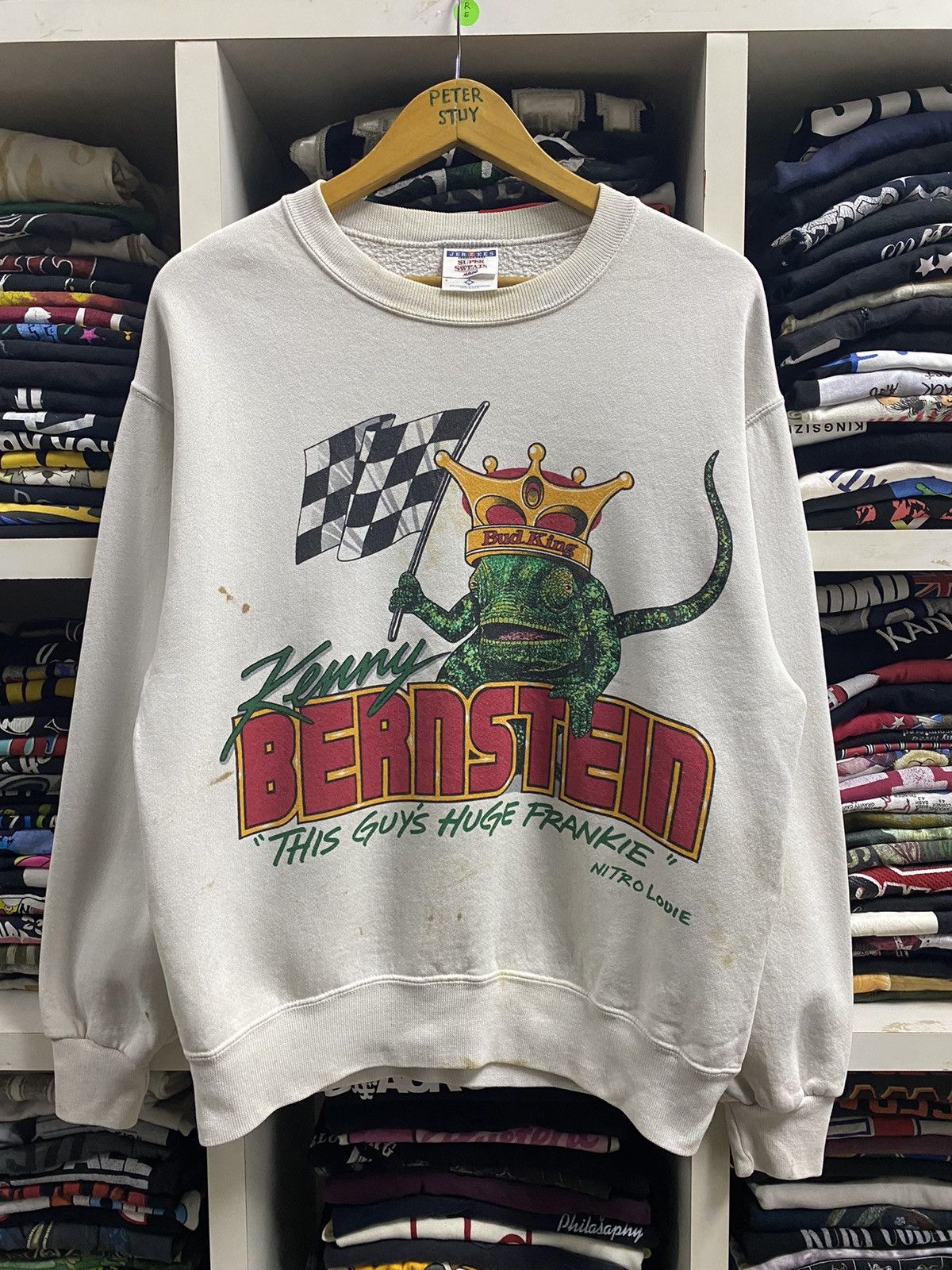 Budweiser × Vintage Vintage 1998 Kenny Beinstein Sweater Size US M / EU 48-50 / 2 - 2 Thumbnail