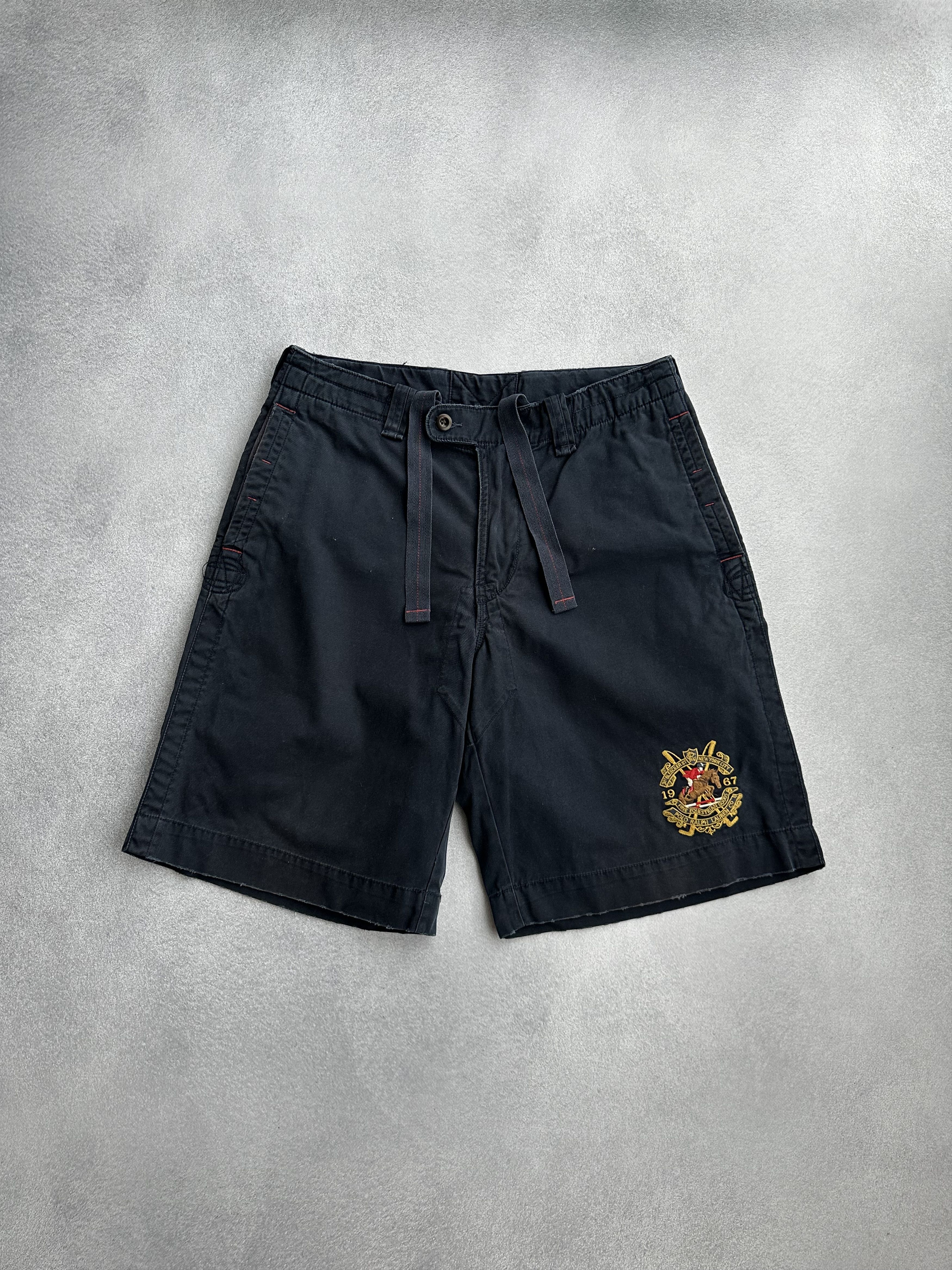 Polo Ralph Lauren × Vintage Vintage Polo Ralph Lauren Mercer Club Navy Shorts Size US 32 / EU 48 - 2 Thumbnail