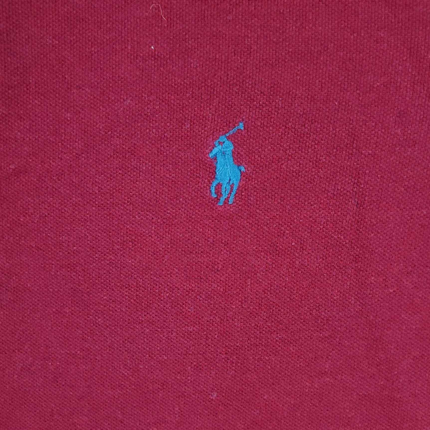 Ralph Lauren VINTAGE Ralph Lauren Polo Shirt Mens Large Magenta Pony Casual Short Sleeve Size US L / EU 52-54 / 3 - 2 Thumbnail