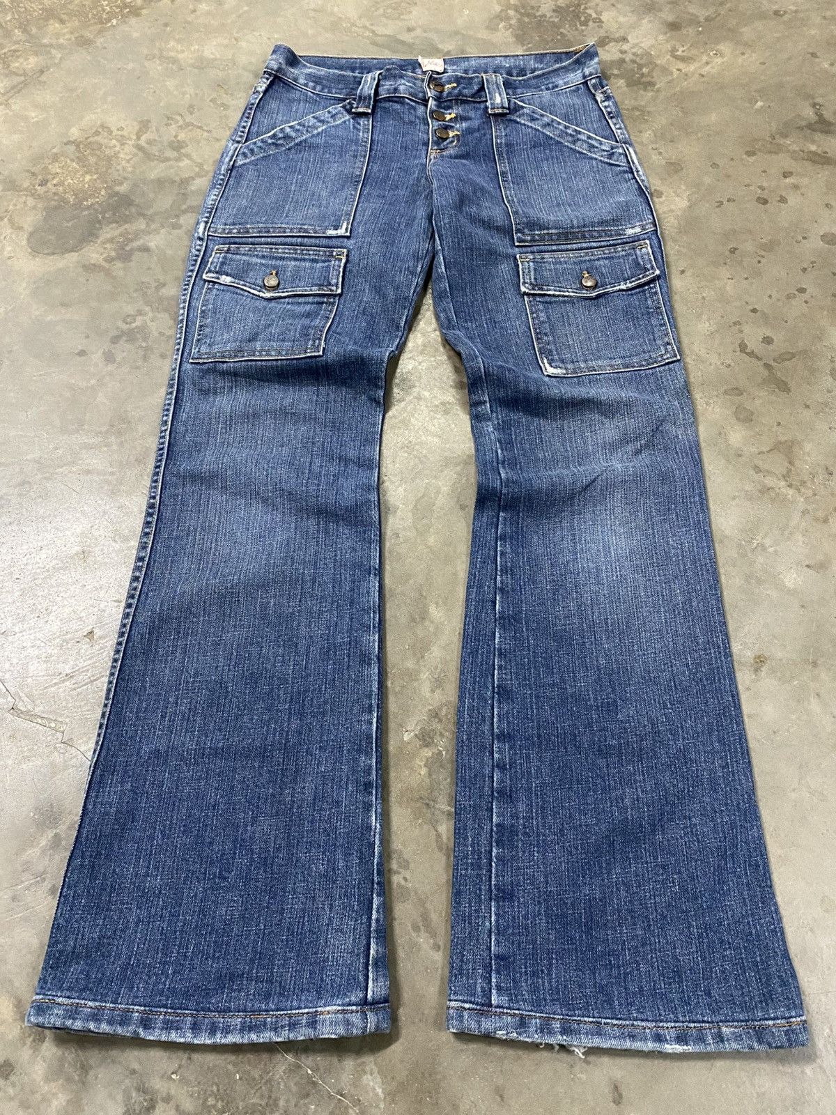 Hysteric Glamour × If Six Was Nine × Tornado Mart Flare Jeans Made in USA Bush Pants Jeans @249 Size US 29 - 1 Thumbnail