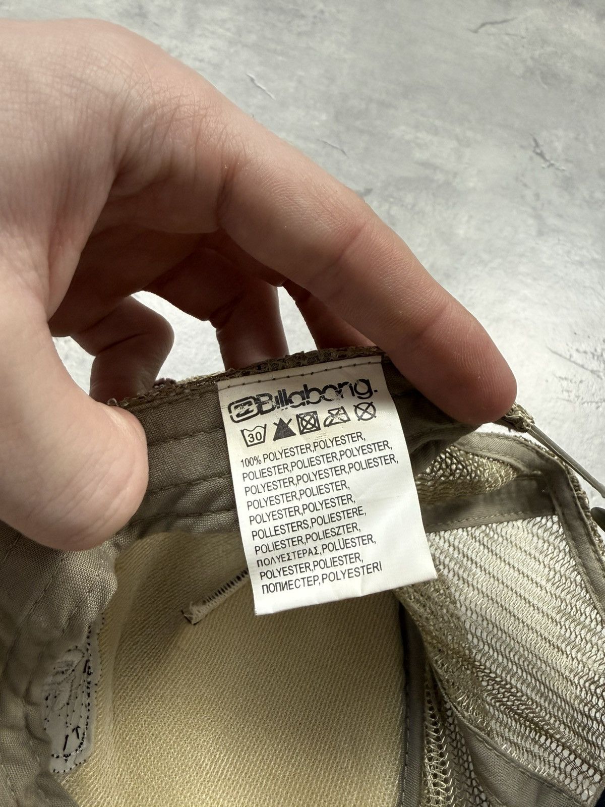 Billabong Billabong Vintage Y2K Hat Size ONE SIZE - 6 Thumbnail