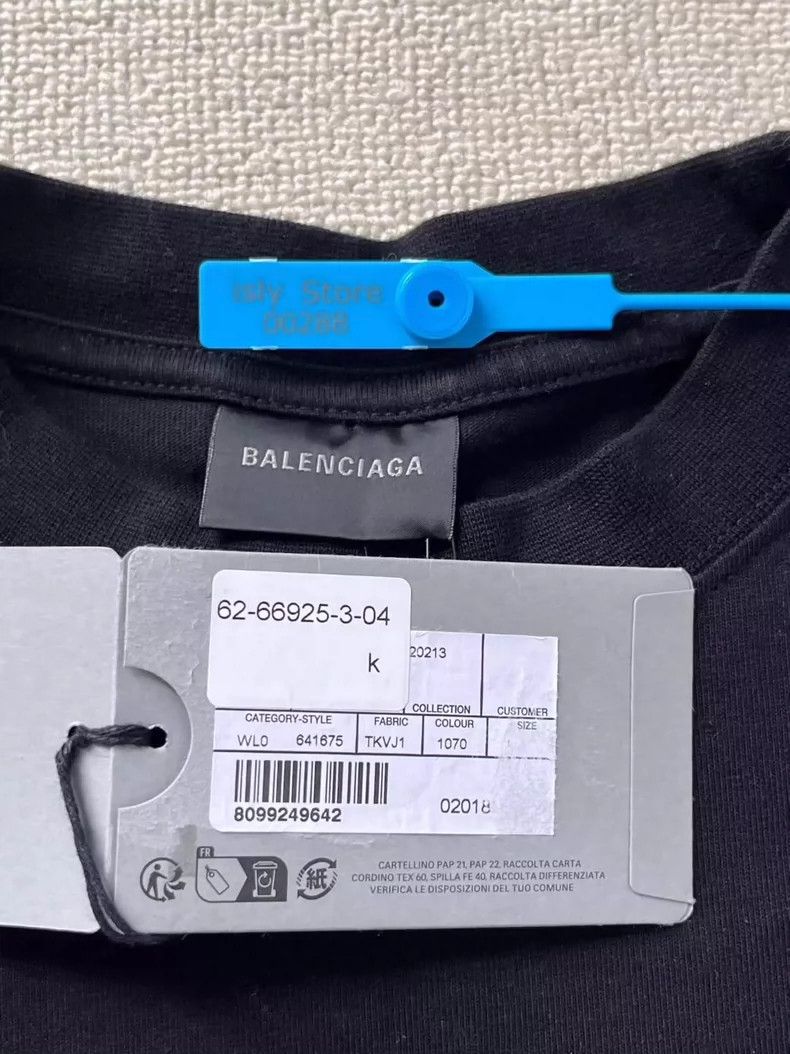 Balenciaga Balenciaga Coke embroidered logo short sleeve T-shirt Size US XS / EU 42 / 0 - 5 Thumbnail