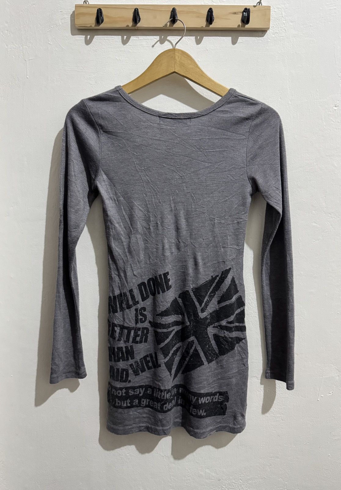 Hysteric Glamour Y2k Cecil McBee flag ifsixwasnine slim longsleeve Size M / US 6-8 / IT 42-44 - 2 Thumbnail