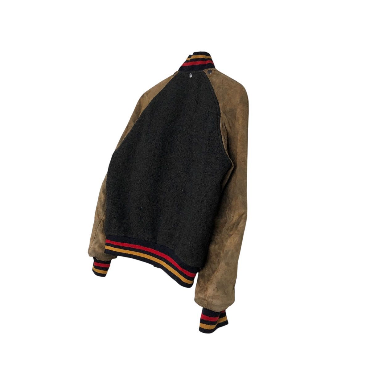 Vintage 🔥VINTAGE VARSITY JACKET LEATHER BCM MADE IN JAPAN Size US M / EU 48-50 / 2 - 12 Thumbnail