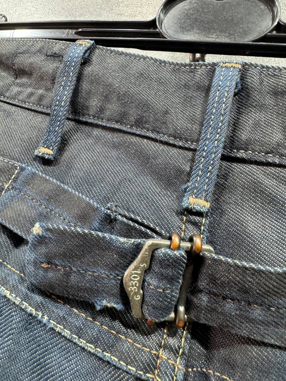 G-Star G-STAR RAW Elwood Heritage Embro Narrow Mens Blue Jeans Size US 31 - 14 Thumbnail