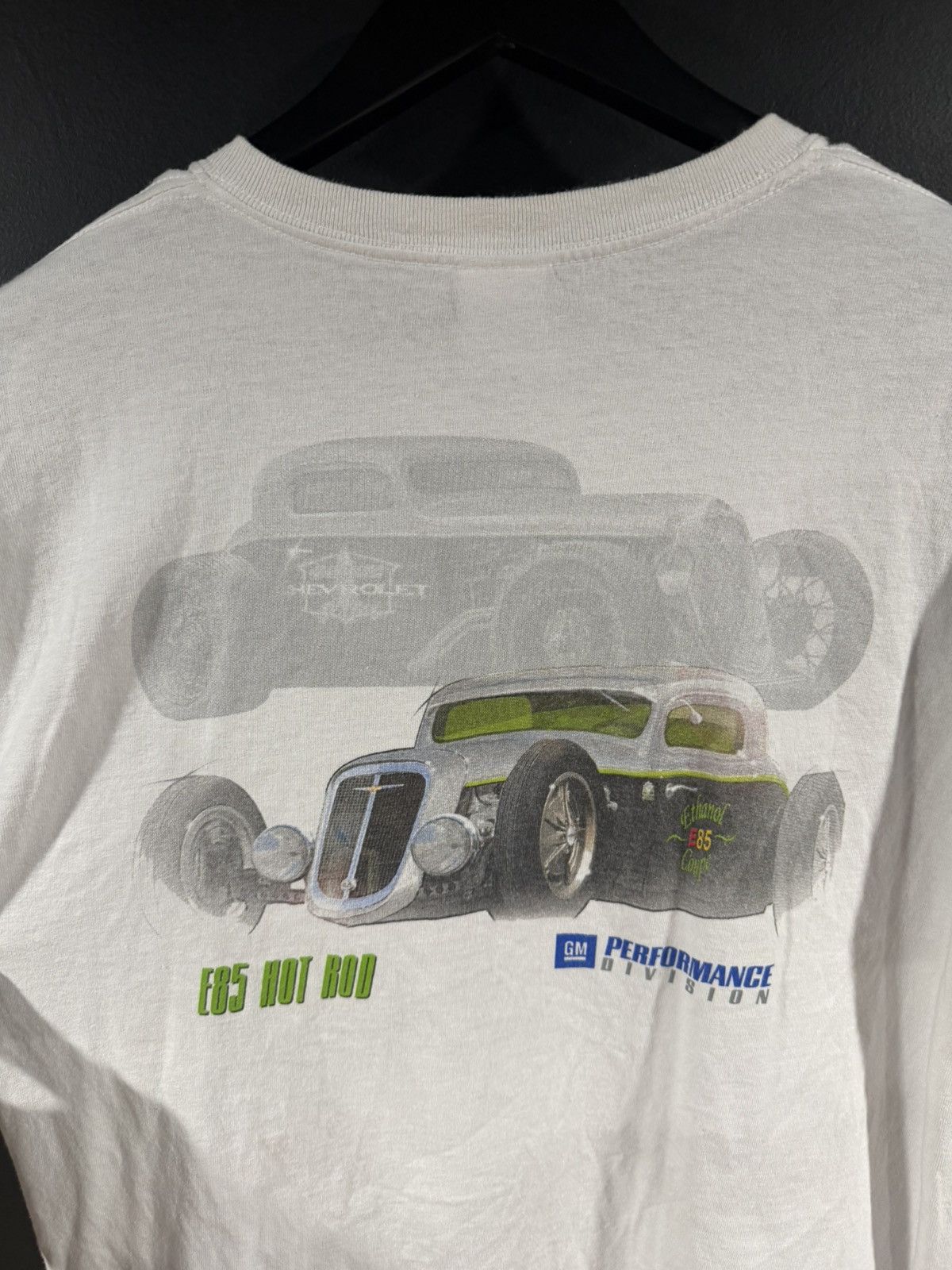 Vintage 2000s Y2K Vintage E85 Hot Rod Grunge Car Tee L Size US L / EU 52-54 / 3 - 6 Thumbnail