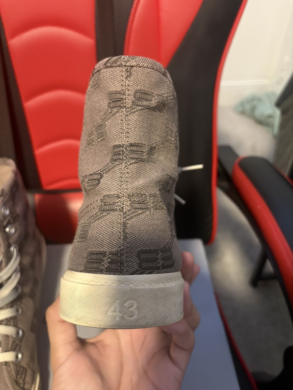 Balenciaga Balenciaga Paris High Top Monogram Size US 10 / EU 43 - 15 Thumbnail