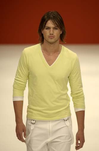 Jil Sander S/S 2003 Runway V Neck Sweater Size US L / EU 52-54 / 3 - 5 Thumbnail