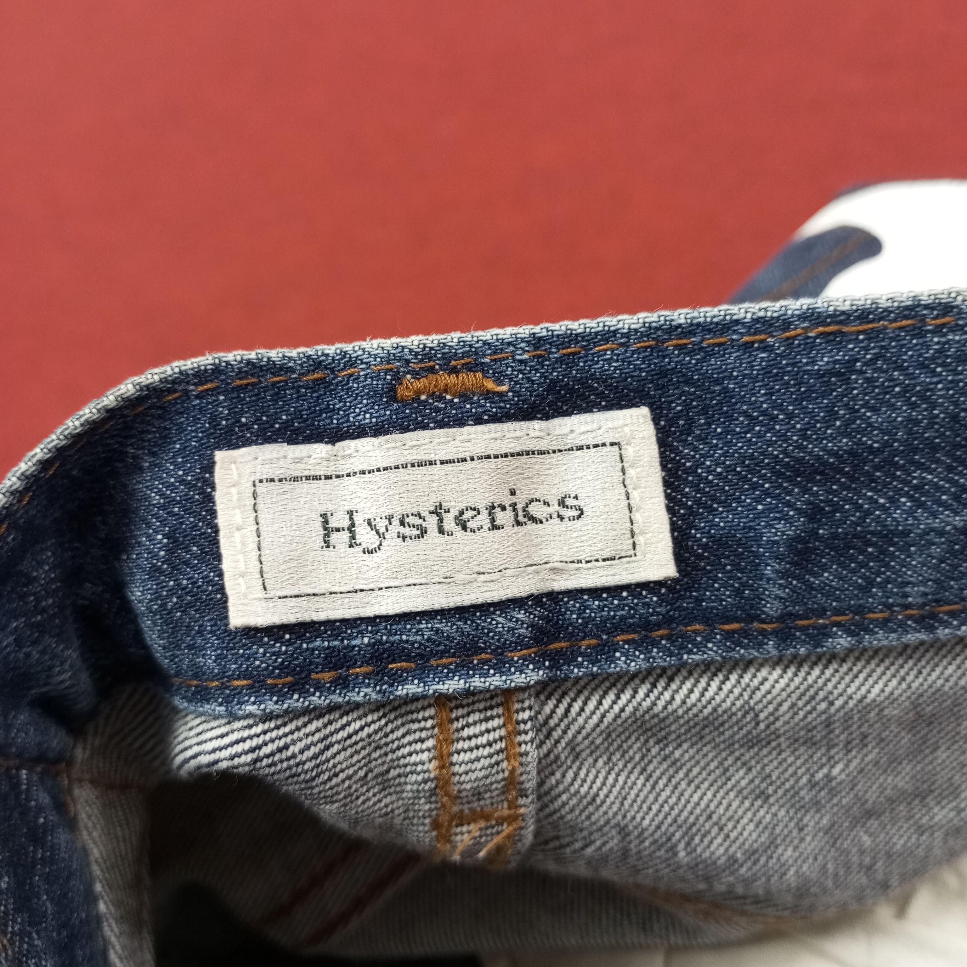 Hysteric Glamour Hysteric Glamour Japanese Brand Custom Art Jeans c252n14 Size US 27 - 14 Thumbnail