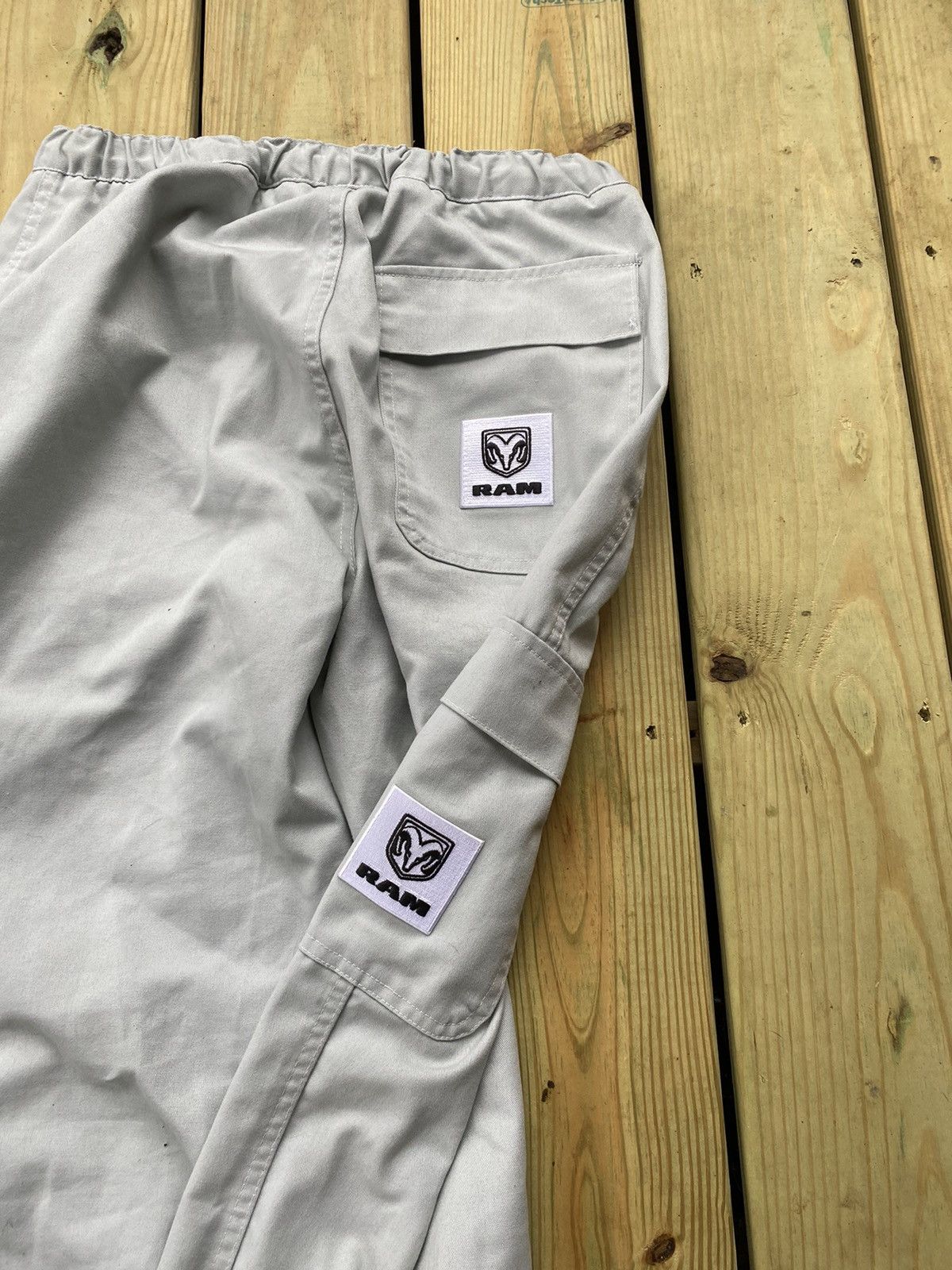 Vintage Vintage gray dodge ram cargo pants Size US 36 / EU 52 - 9 Thumbnail