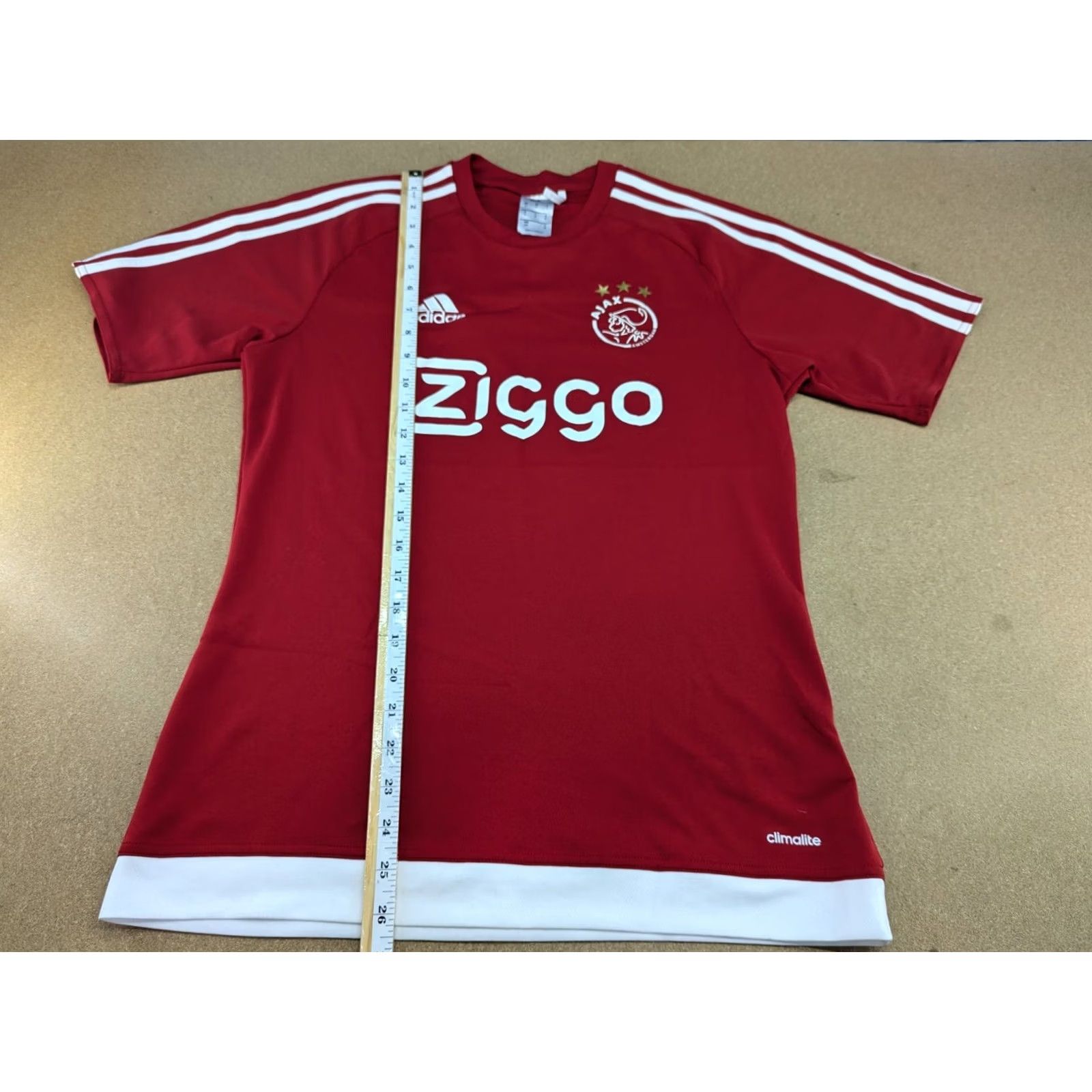 Adidas Ajax Amsterdam 2016 2017 Training Mens Football Jersey Small Adidas Shirt Size US S / EU 44-46 / 1 - 7 Thumbnail