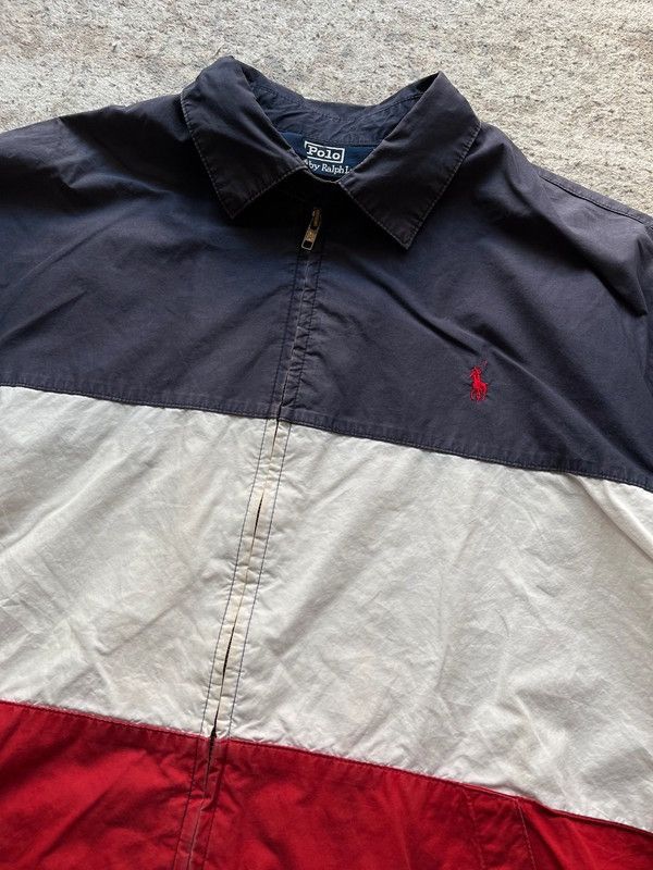 Polo Ralph Lauren Polo Ralph Lauren Small Pony Zip Jacket Windbreaker 1990s Size US M / EU 48-50 / 2 - 2 Thumbnail