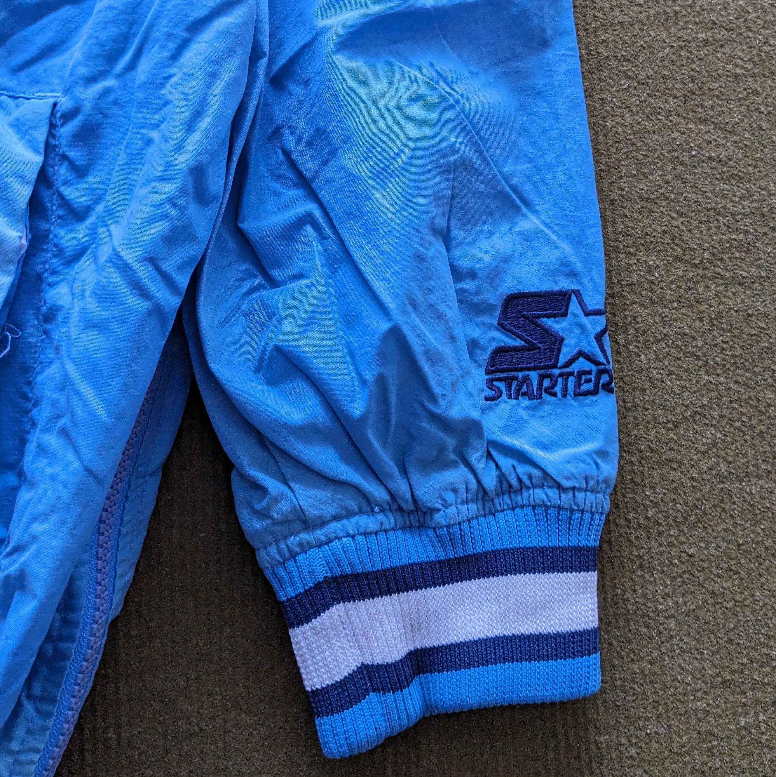 Starter Vintage CAROLINA Tar Heels Starter Windbreaker Jacket Size US XXL / EU 58 / 5 - 4 Thumbnail