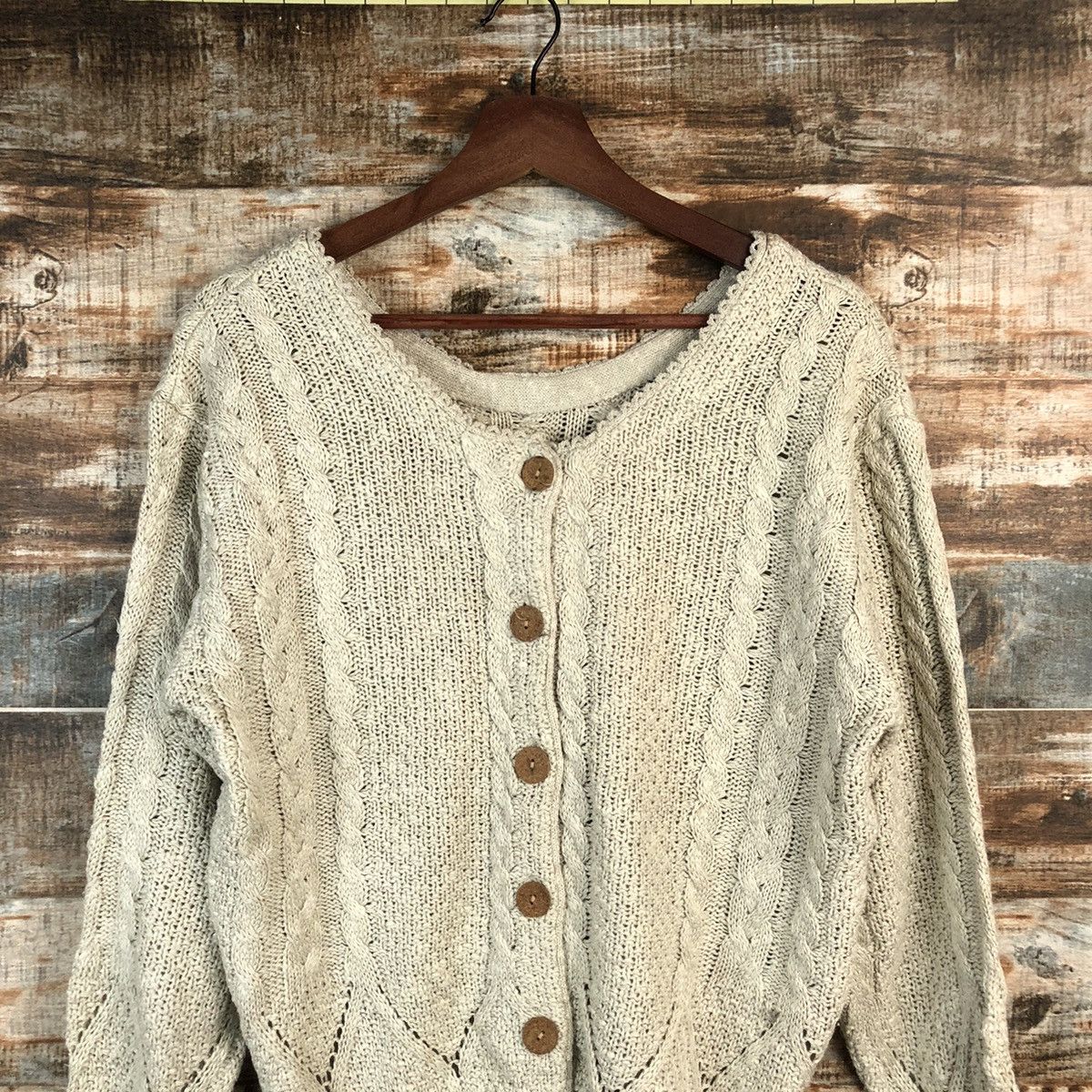 Vintage DL Reratou vintage Brown Knitwear #C609 Size M / US 6-8 / IT 42-44 - 2 Thumbnail