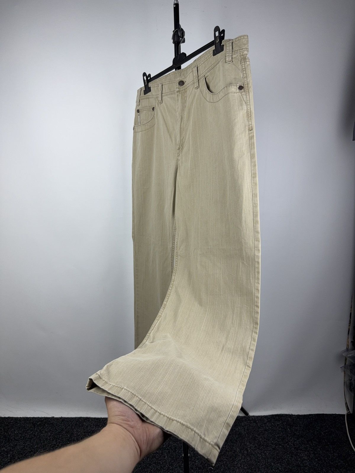 Bogner Vintage 00s Retro Beige Bogner Cotton Comfort Fit Pants Size US 38 / EU 54 - 4 Thumbnail