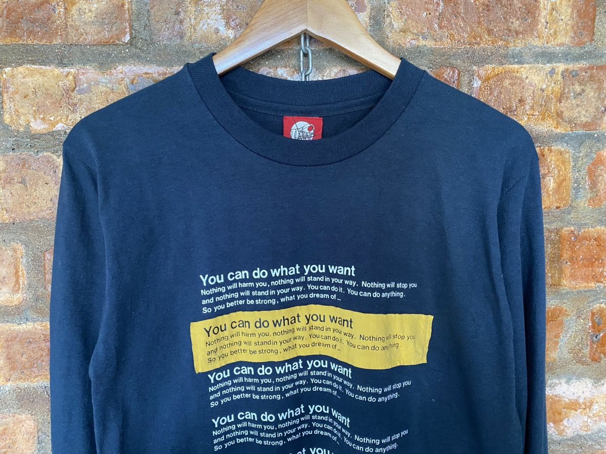 General Research Vtg Maniac Work Poem cross 90s Anvil tee Size US M / EU 48-50 / 2 - 3 Thumbnail