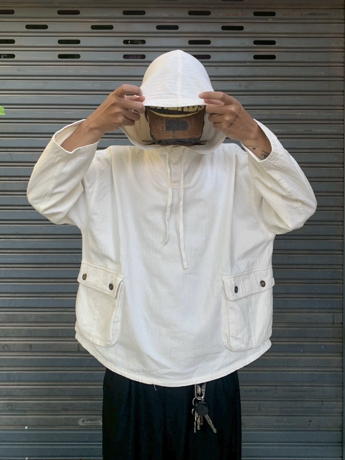Other Vintage WW2 Gunner Smock Anorak Size US L / EU 52-54 / 3 - 4 Thumbnail