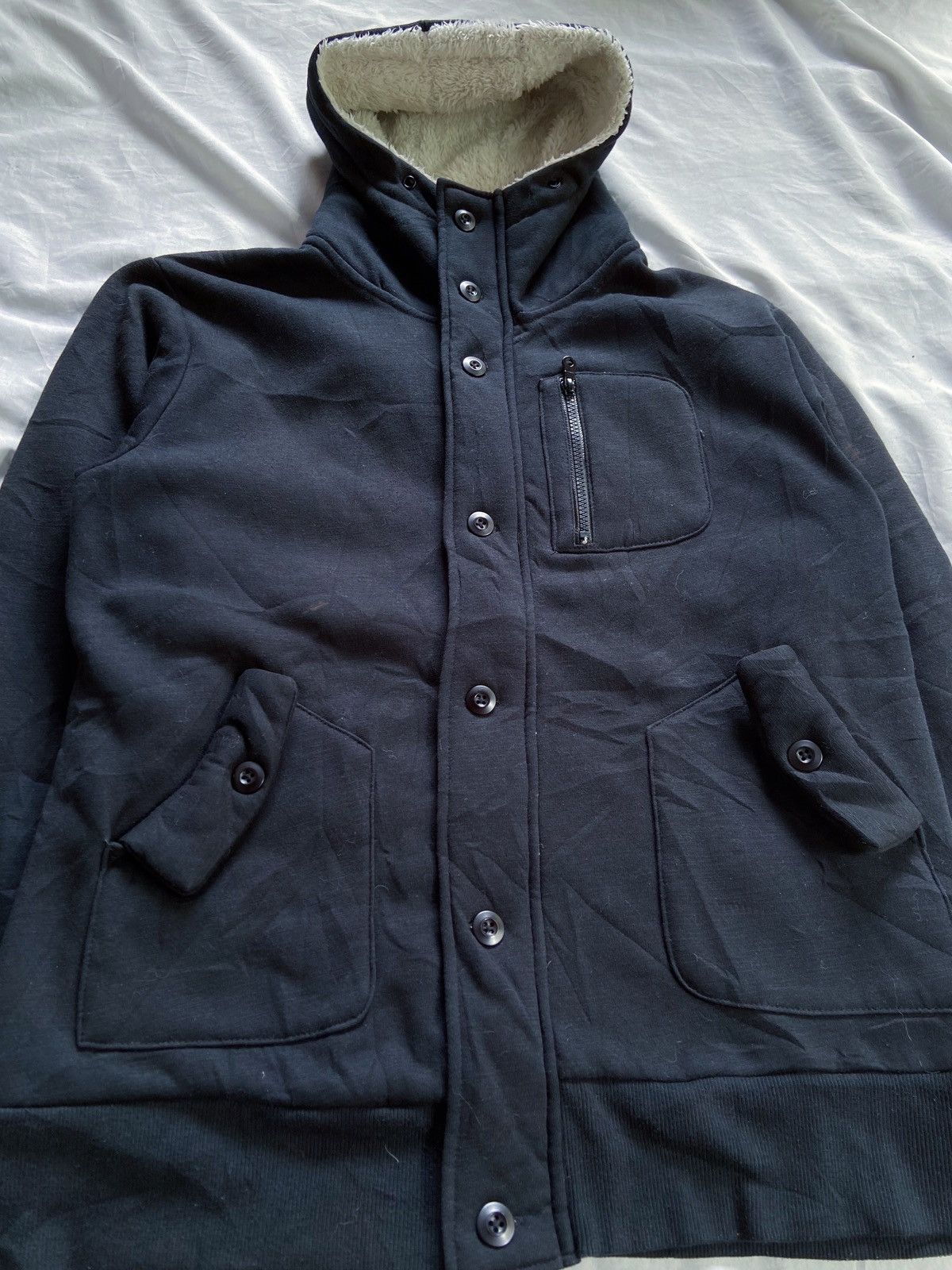 Beauty Beast TIMELY WARNING GORPCORE MULTI POCKET SHERPA ZIP HOODIE Size US L / EU 52-54 / 3 - 2 Thumbnail