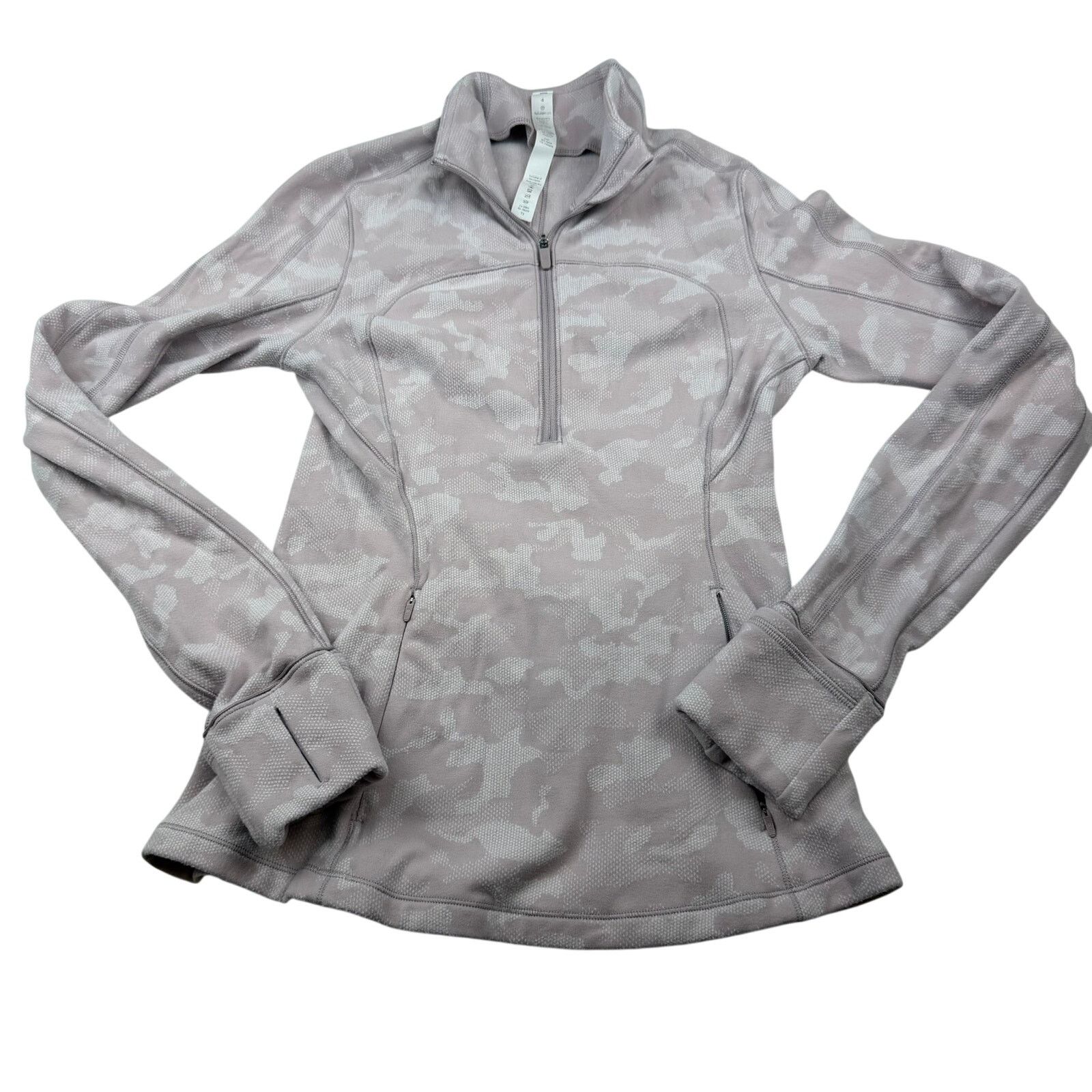 Lululemon Lululemon Half Zip Pullover Camo Size 4 Size S / US 4 / IT 40 - 1 Thumbnail