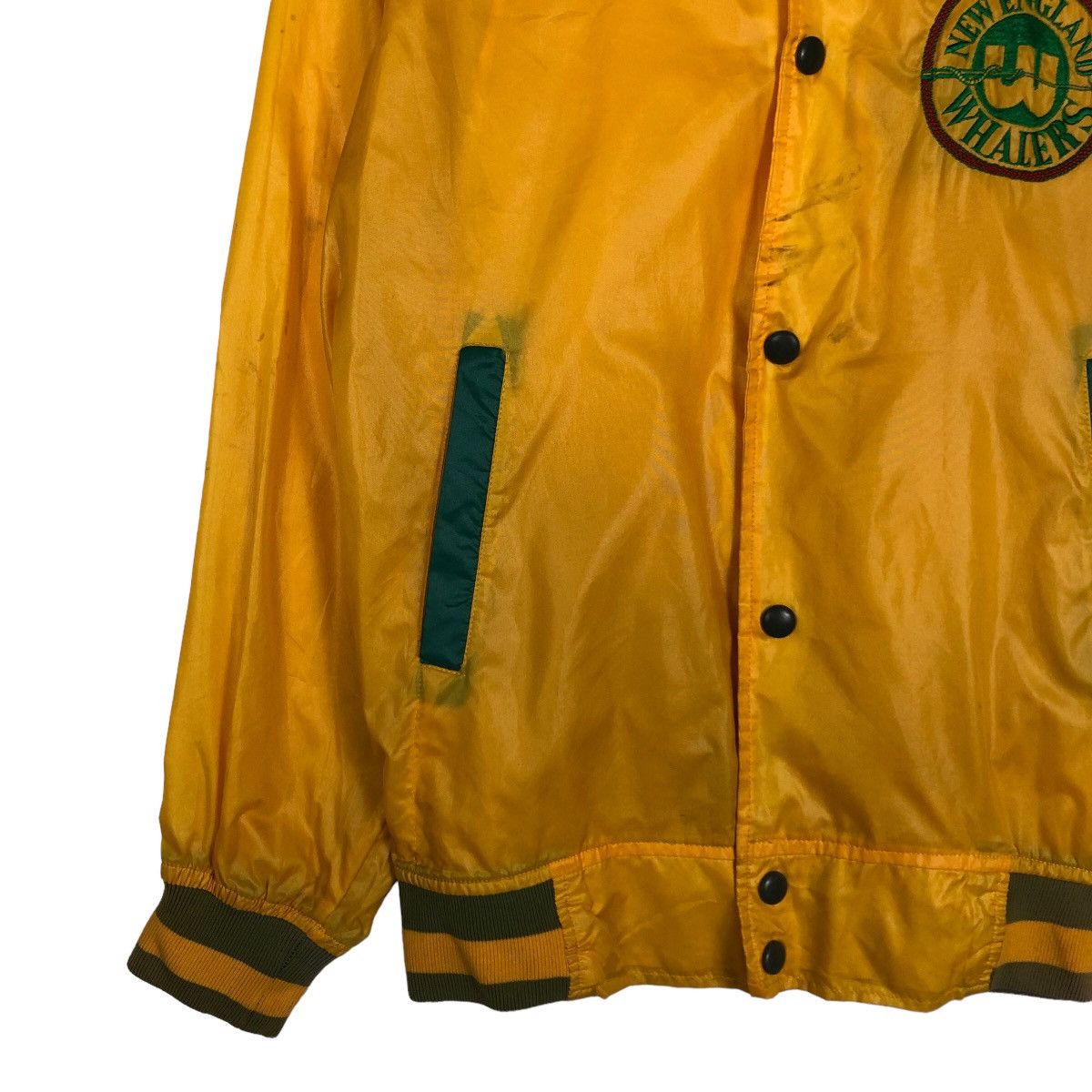 Japanese Brand 🔥Vintage Bomber Jacket New England Whales Big Logo Size US M / EU 48-50 / 2 - 4 Thumbnail