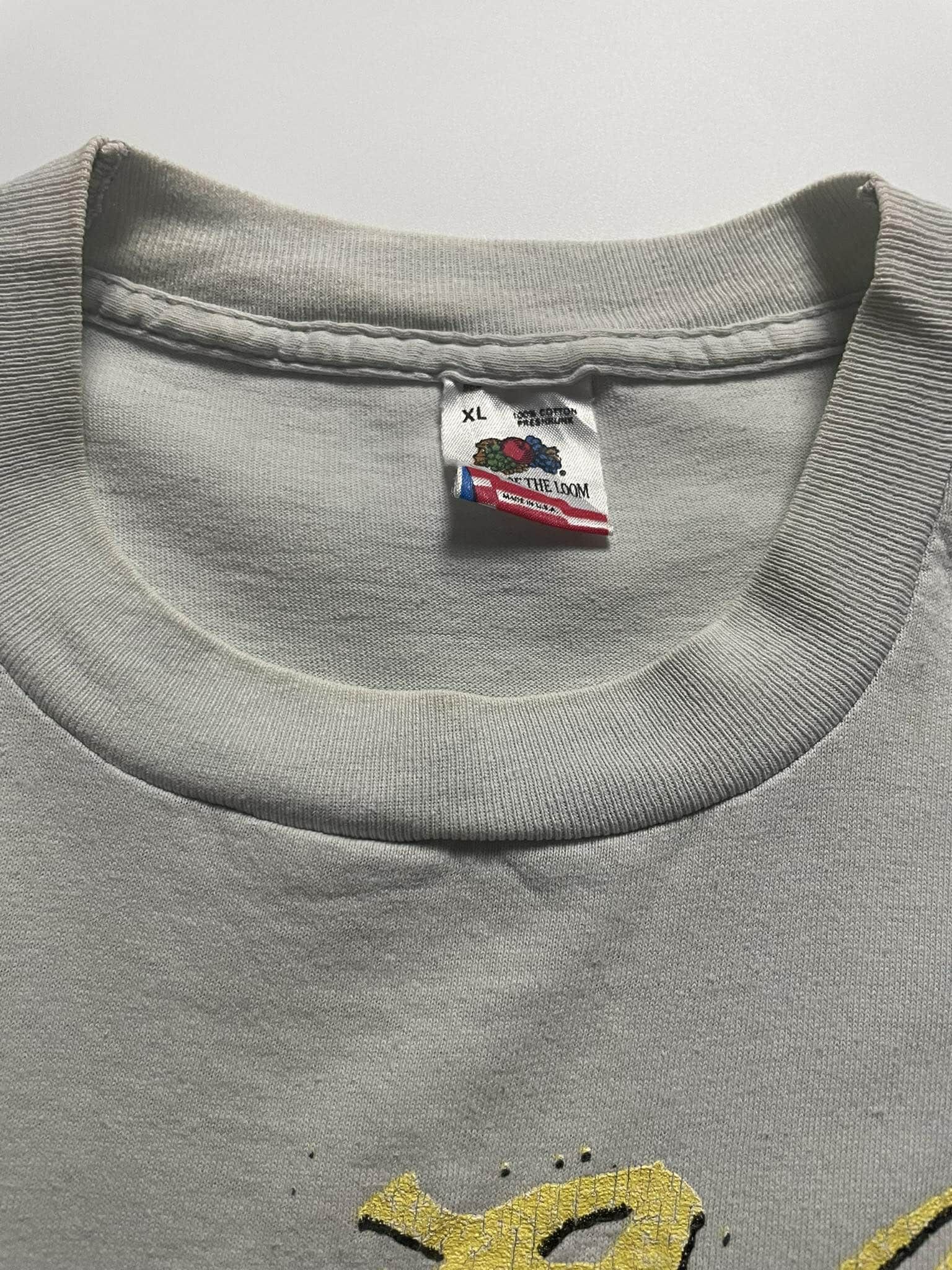 Band Tees × Vintage Vintage Los Lobos Cropped Band Shirt Size US L / EU 52-54 / 3 - 3 Thumbnail