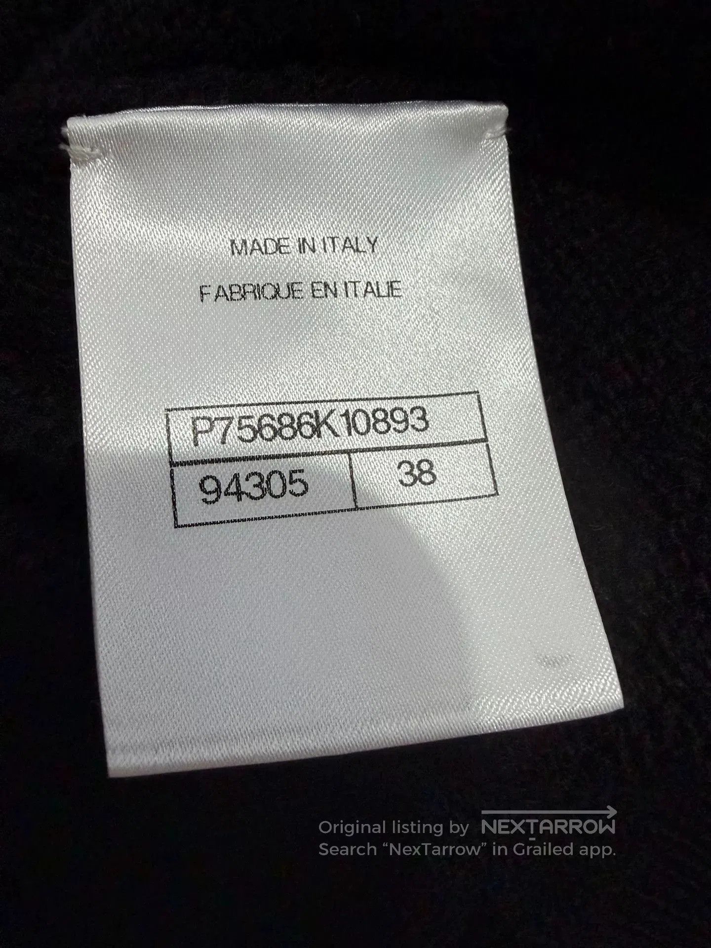Chanel Chanel 23B Chain Cold-Shoulder Black Sweater. Size US S / EU 44-46 / 1 - 5 Thumbnail