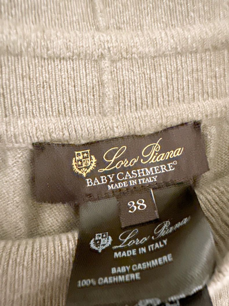 Loro Piana LORO PIANA Classic cashmere knit trousers Size 25" / US 0 / IT 36 - 8 Thumbnail