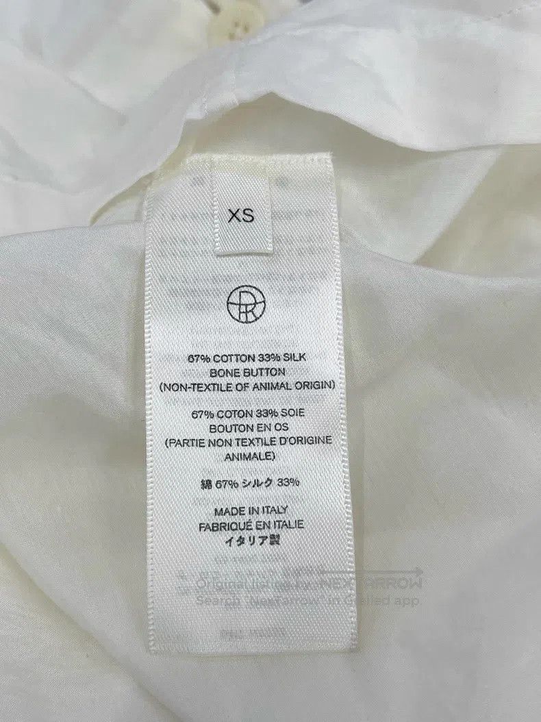 The Row The Row White Long Sleeve Shirt Size US XS / EU 42 / 0 - 5 Thumbnail
