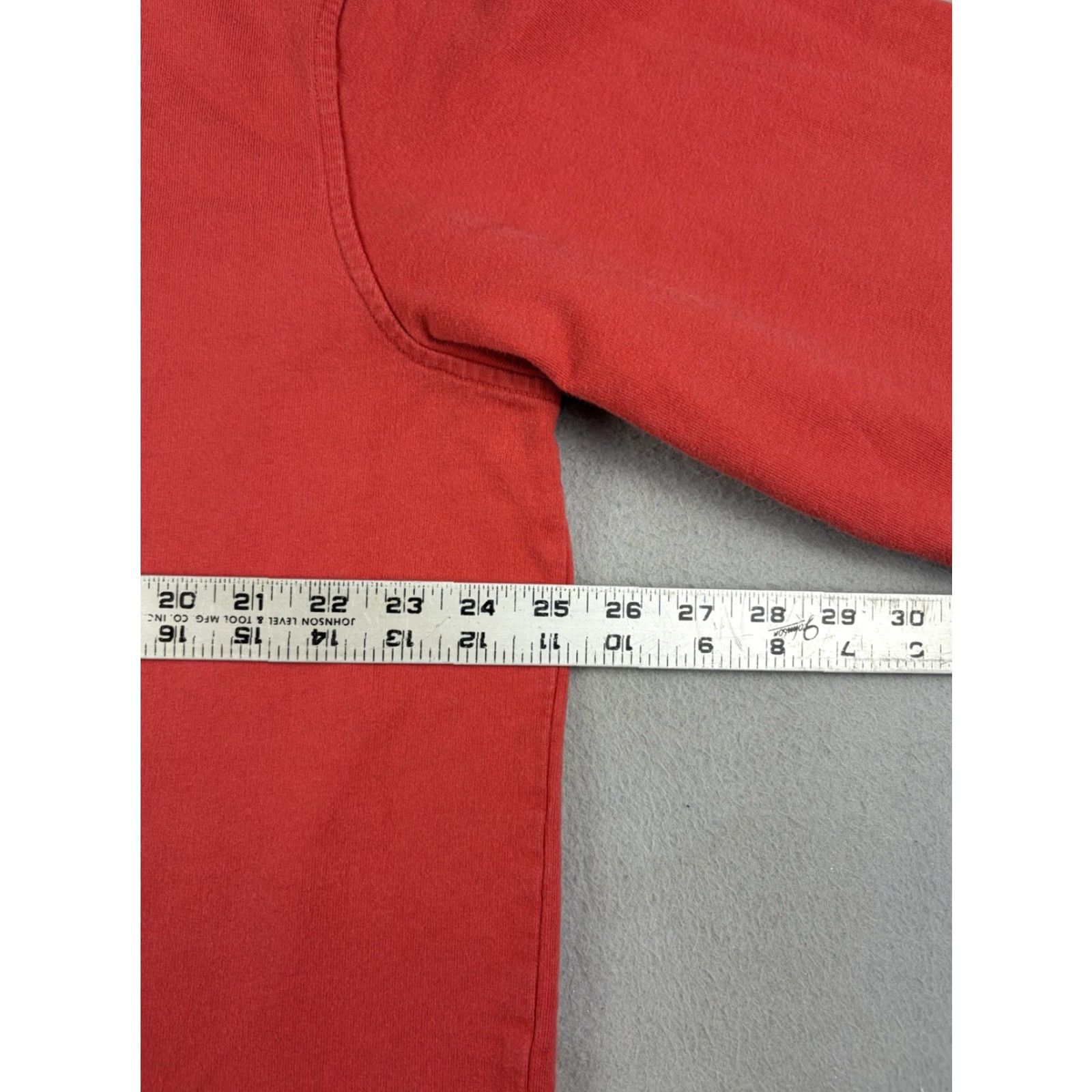 Vintage VINTAGE Polo Sport Ralph Lauren Hoodie Sweatshirt Red XL Men 90s Pullover Drawstring Logo Cotton Fleece Size US XL / EU 56 / 4 - 6 Thumbnail