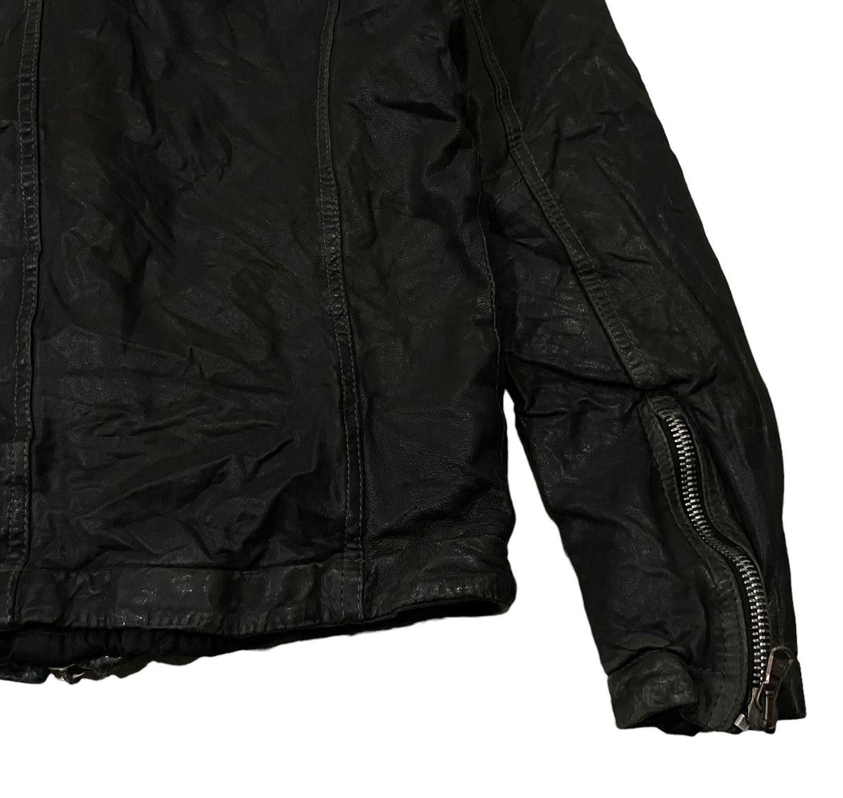 If Six Was Nine Vintage Lat 40.8 Punk Seditionaries Sheep Leather Jacket Size US S / EU 44-46 / 1 - 14 Thumbnail