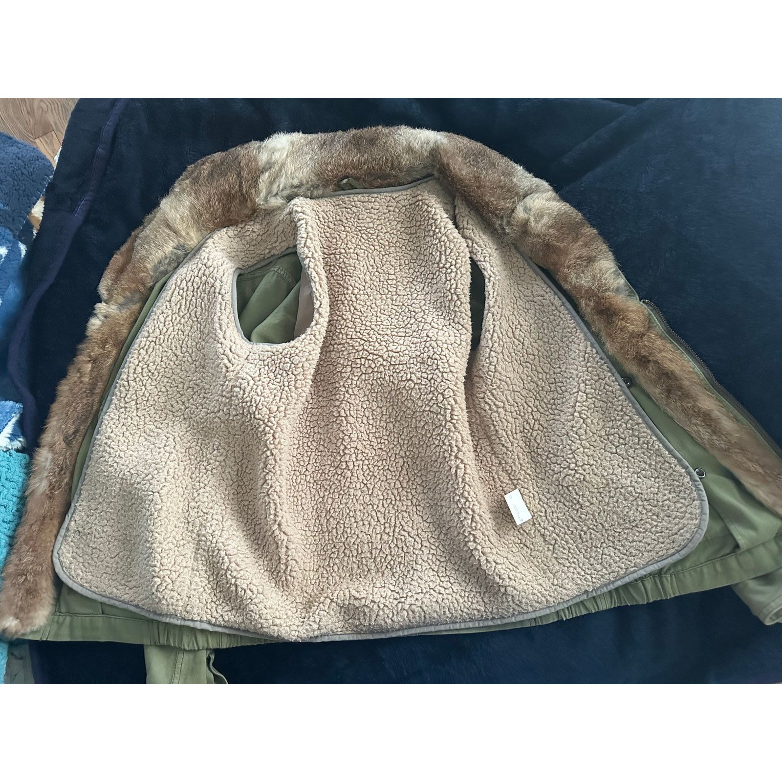 Other VINTAGE JAPANESE ARMY UTILITY JACKET FUR & SHEARLING LINED Size S / US 4 / IT 40 - 9 Thumbnail