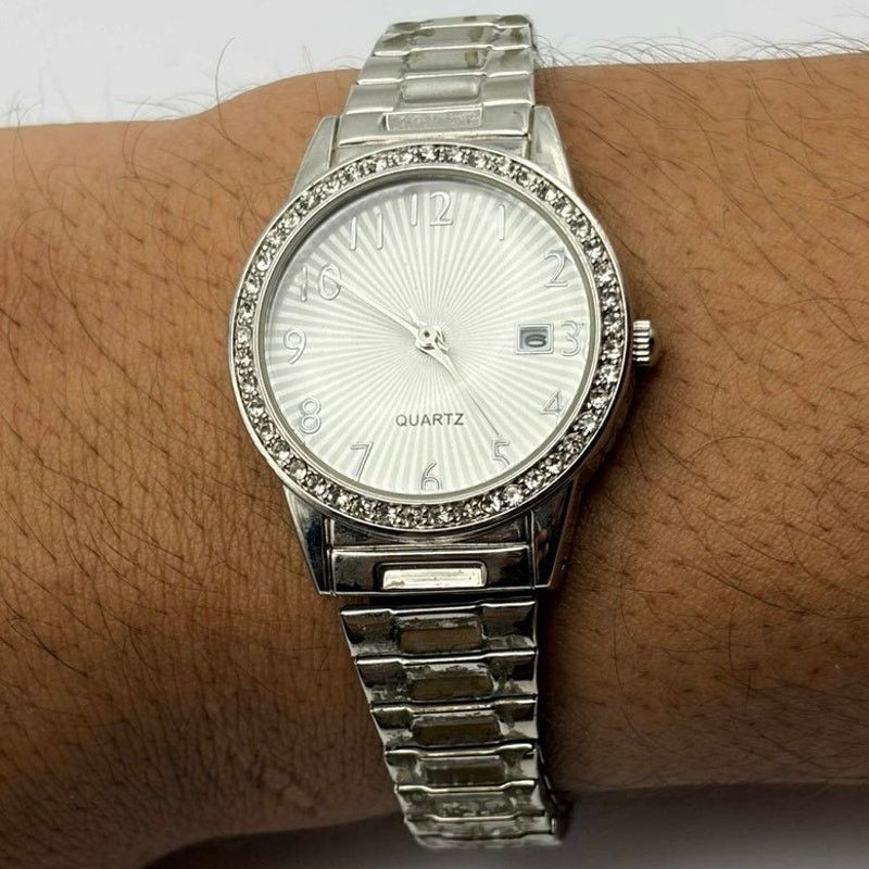 Other Silver Crystal Watch Size ONE SIZE - 1 Thumbnail