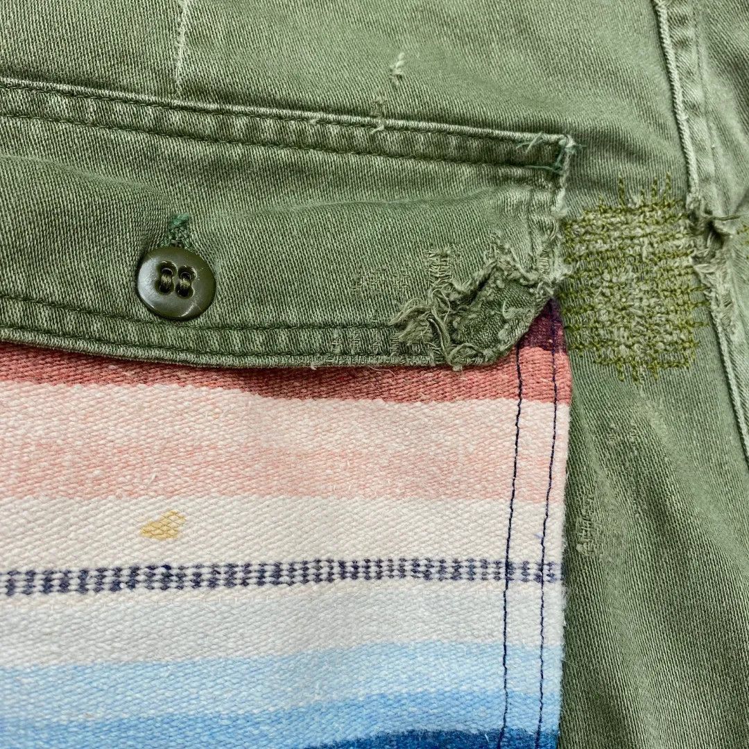 Vintage 50s-60s Vintage Short Cargo Pants Size US 32 / EU 48 - 5 Thumbnail