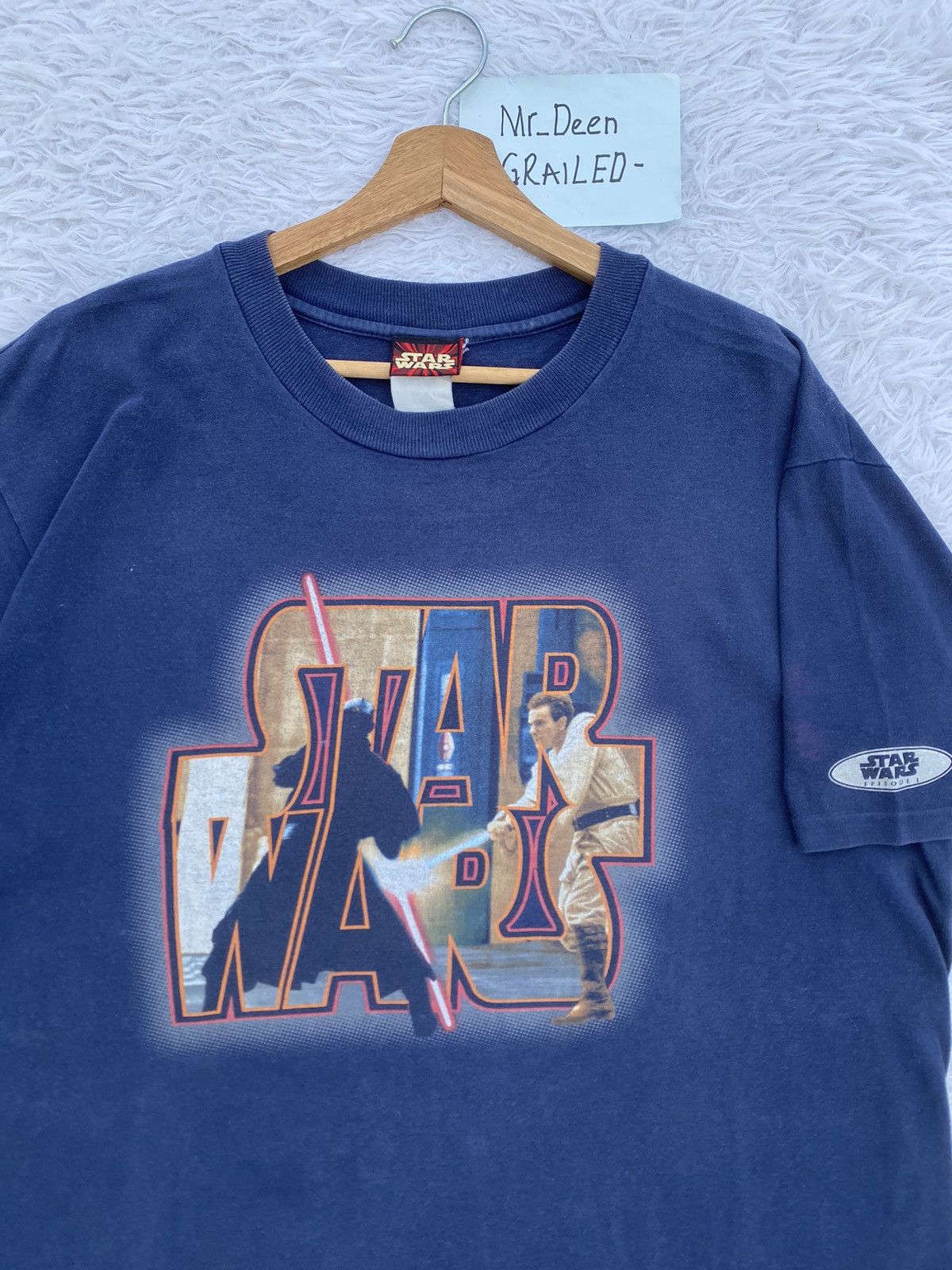 Star Wars Rare Vintage 90s Star Wars Episode 1 T-shirt Size US L / EU 52-54 / 3 - 6 Thumbnail