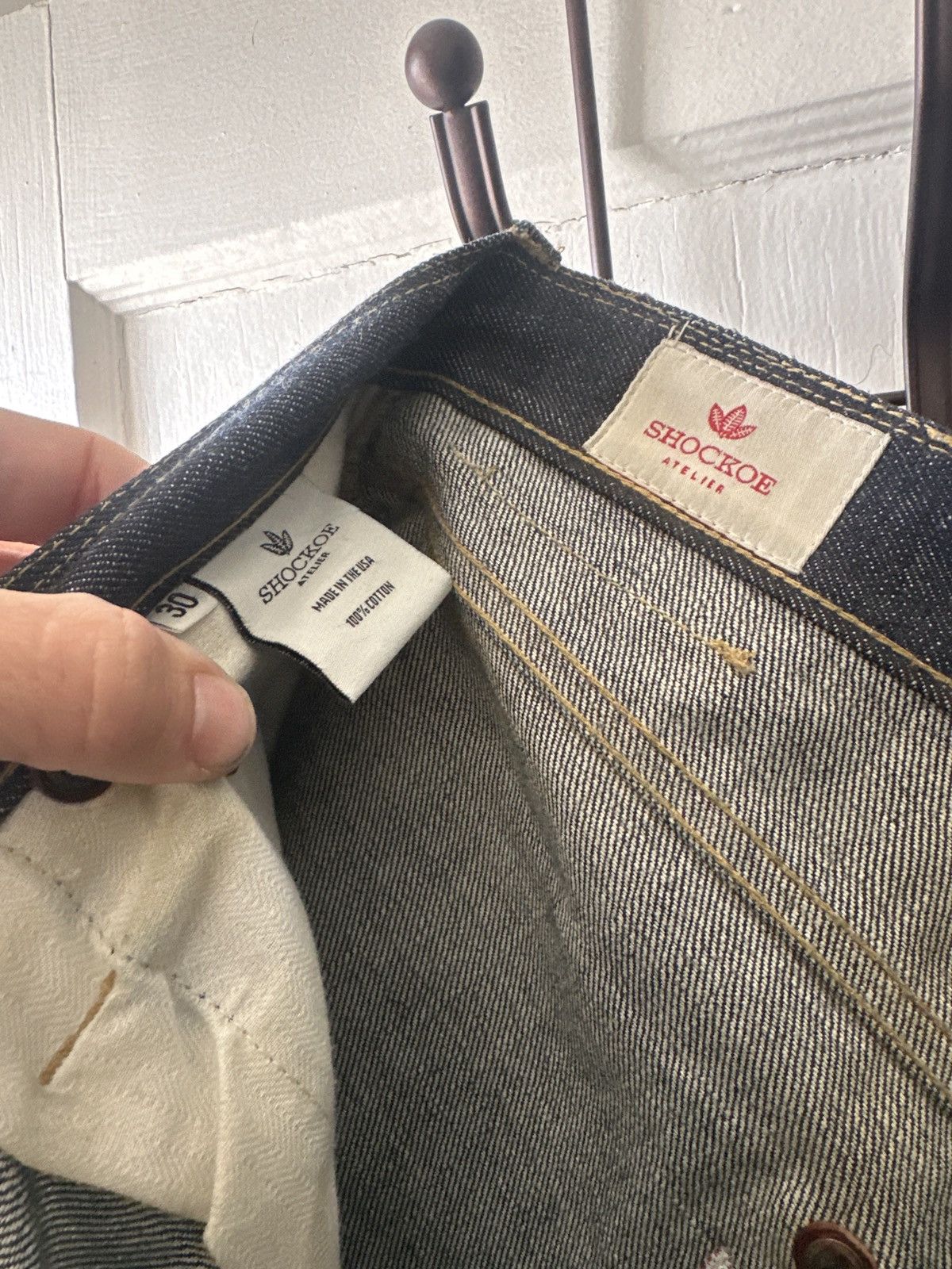 Shockoe Atelier Shockoe Atelier 15 oz selvedge denim Size US 30 / EU 46 - 1 Thumbnail