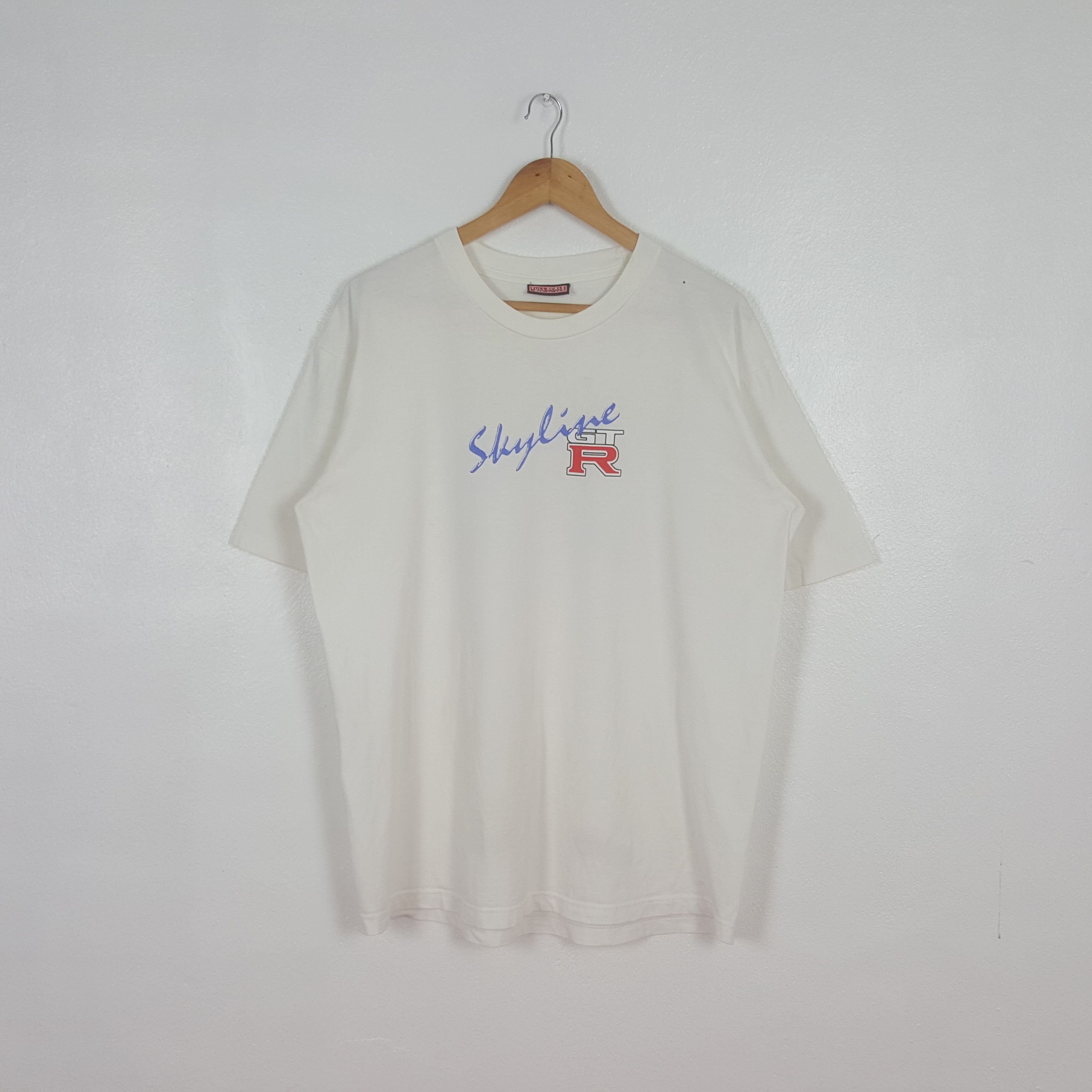 Vintage Vintage Skyline GTR Racing Supercar Tshirt C319N59 Size US L / EU 52-54 / 3 - 3 Thumbnail