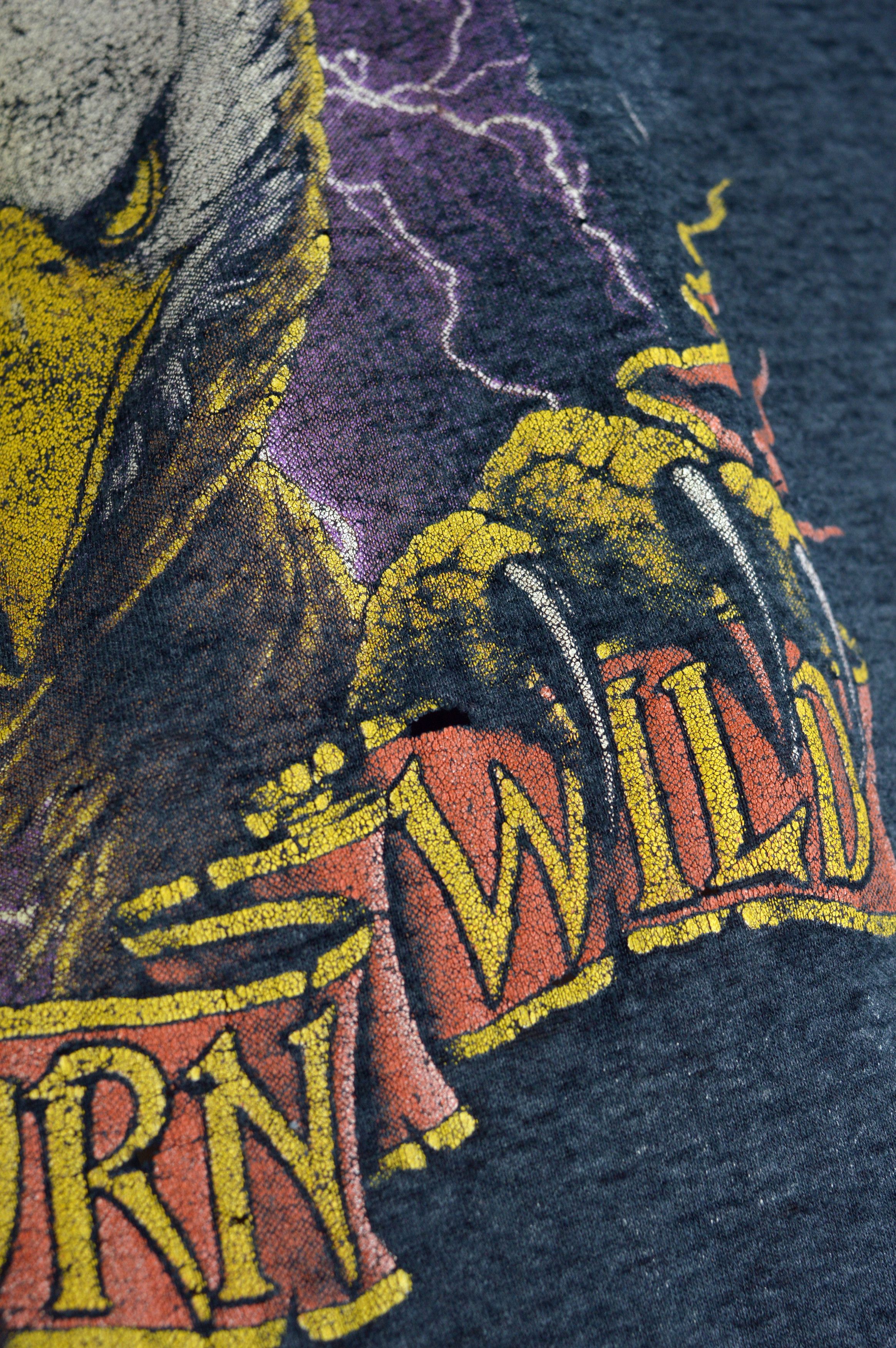 Vintage Vintage 3D Emblem Born Wild 50/50 t shirt Size US L / EU 52-54 / 3 - 4 Thumbnail