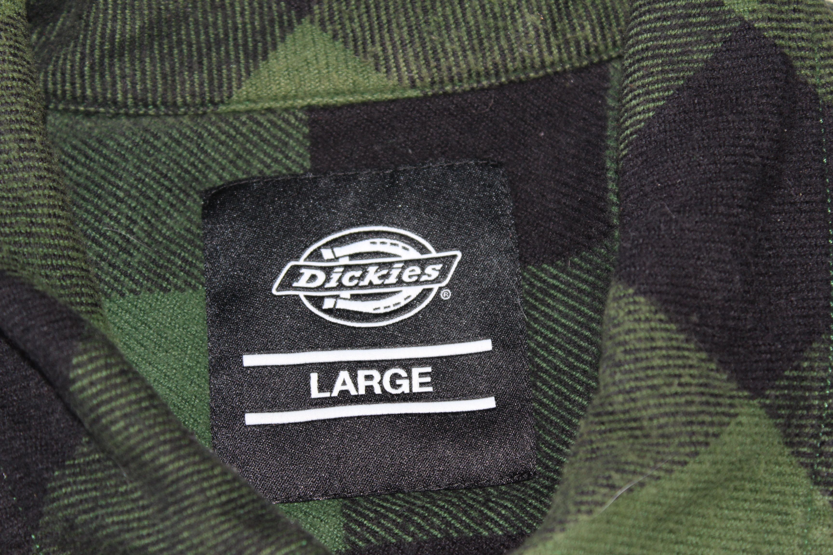 Dickies Dickies Vintage Long Sleeve Check Overshirt Shirt Size US L / EU 52-54 / 3 - 7 Thumbnail