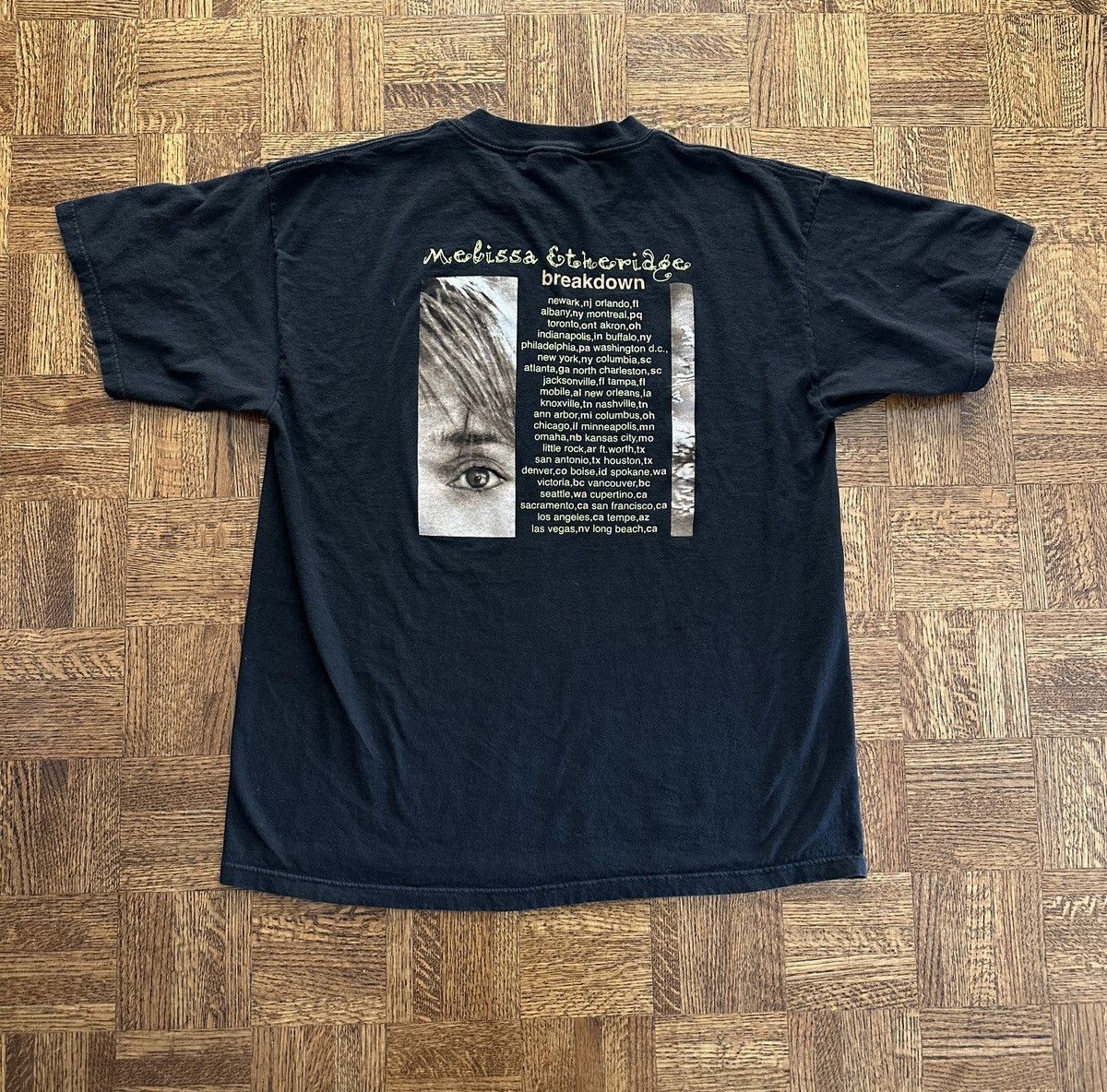 Band Tees 1999 Melissa Etheridge Graphic Tour Band Tee Size US XL / EU 56 / 4 - 2 Thumbnail