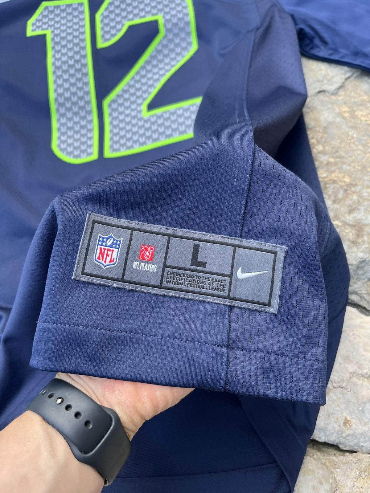 NFL × Nike Nike on Field NFL Seattle Seahawks jersey t-shirt FAN 12 tee Size US L / EU 52-54 / 3 - 16 Thumbnail