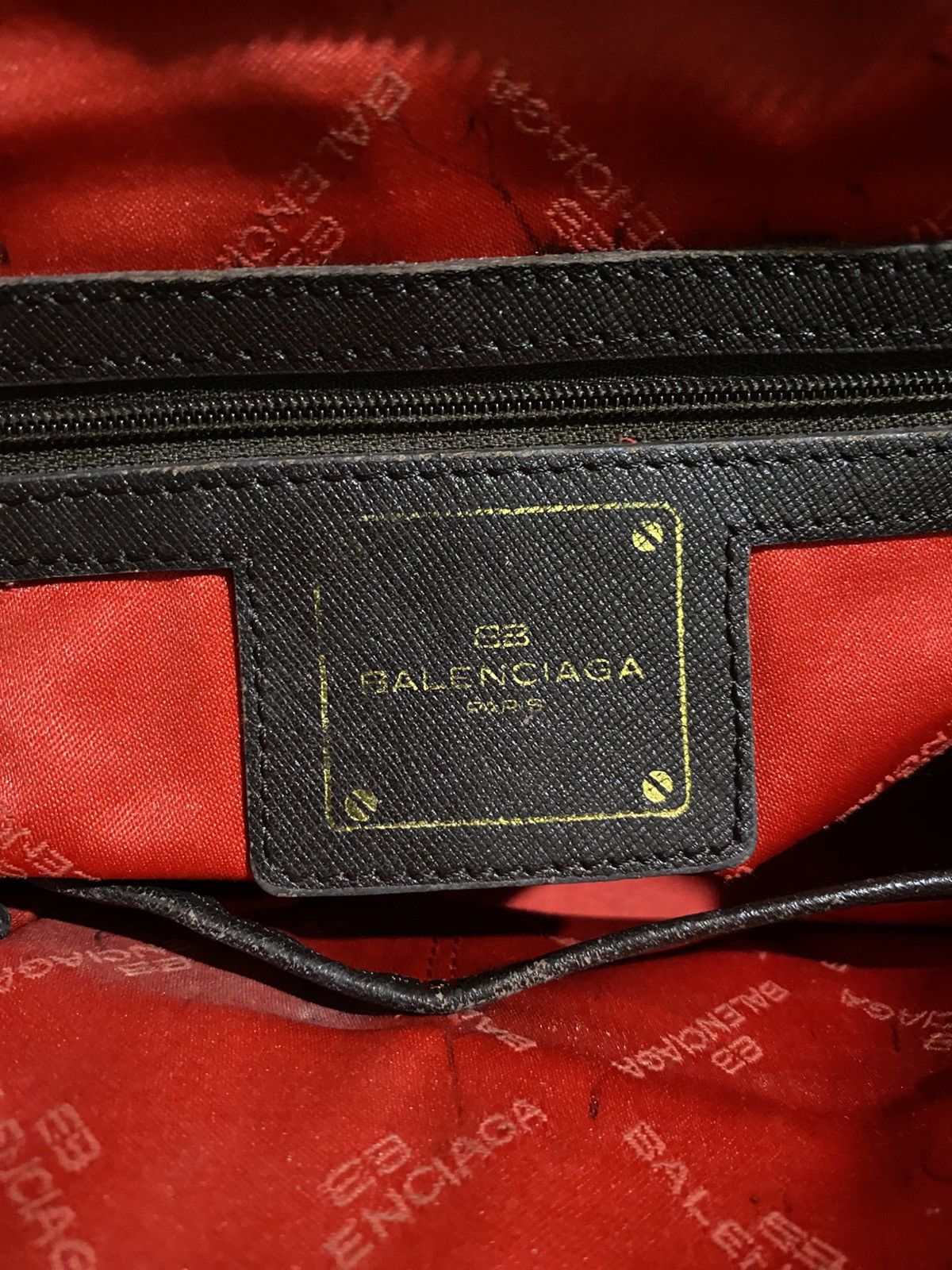 Balenciaga 💥NEED GONE💥 VINTAGE BALENCIAGA BAG MONOGRAM BB Size ONE SIZE - 16 Thumbnail