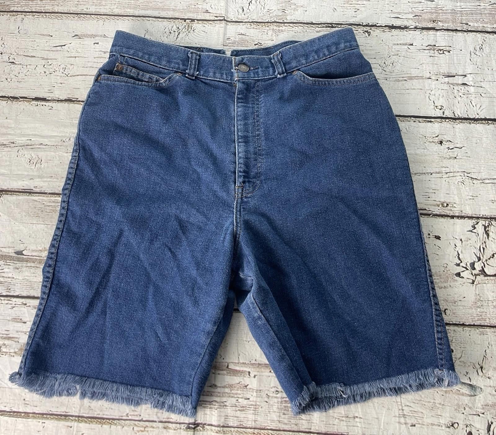 Levi's Vintage 80s Levi’s 517 Orange Tab Custom Cut Off 26 Shorts Size US 26 / EU 42 - 2 Thumbnail